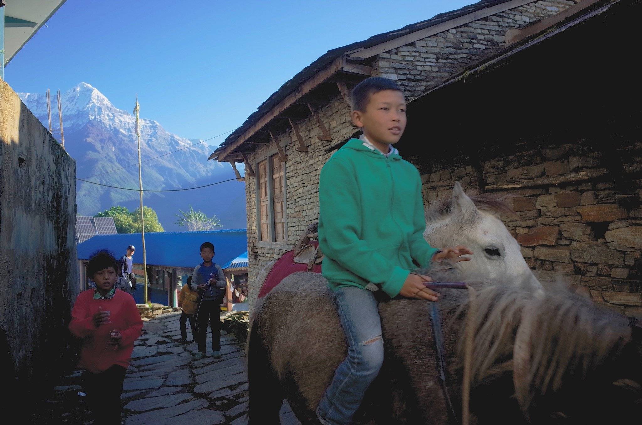De Pokhara à Kimche et trek jusqu'à Ghandruk