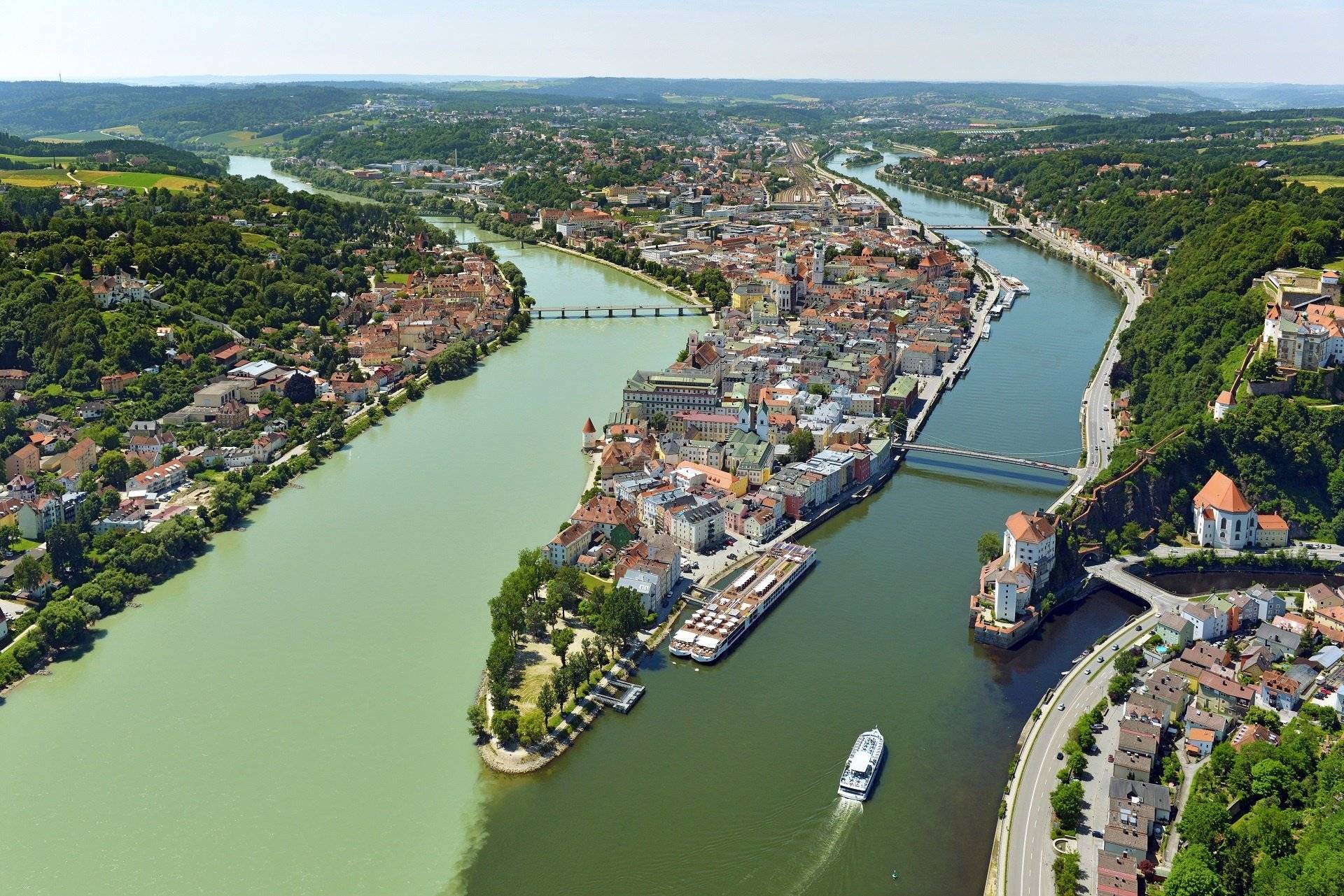 Individuelle Anreise in die 3-Flüsse-Stadt Passau