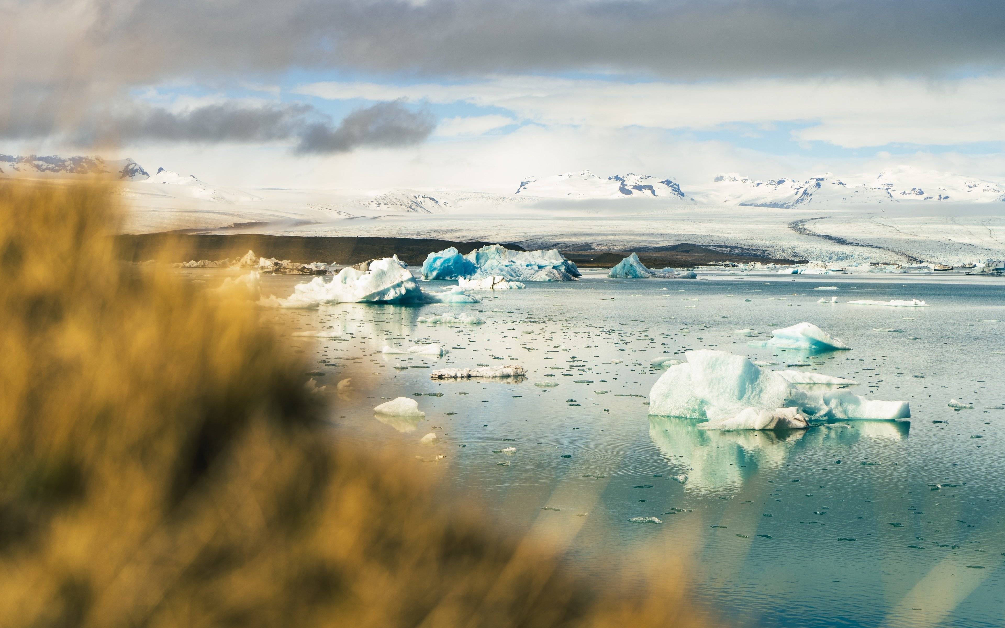 Balade autour des icebergs de Jökulsárlón et du glacier Vatnajökull