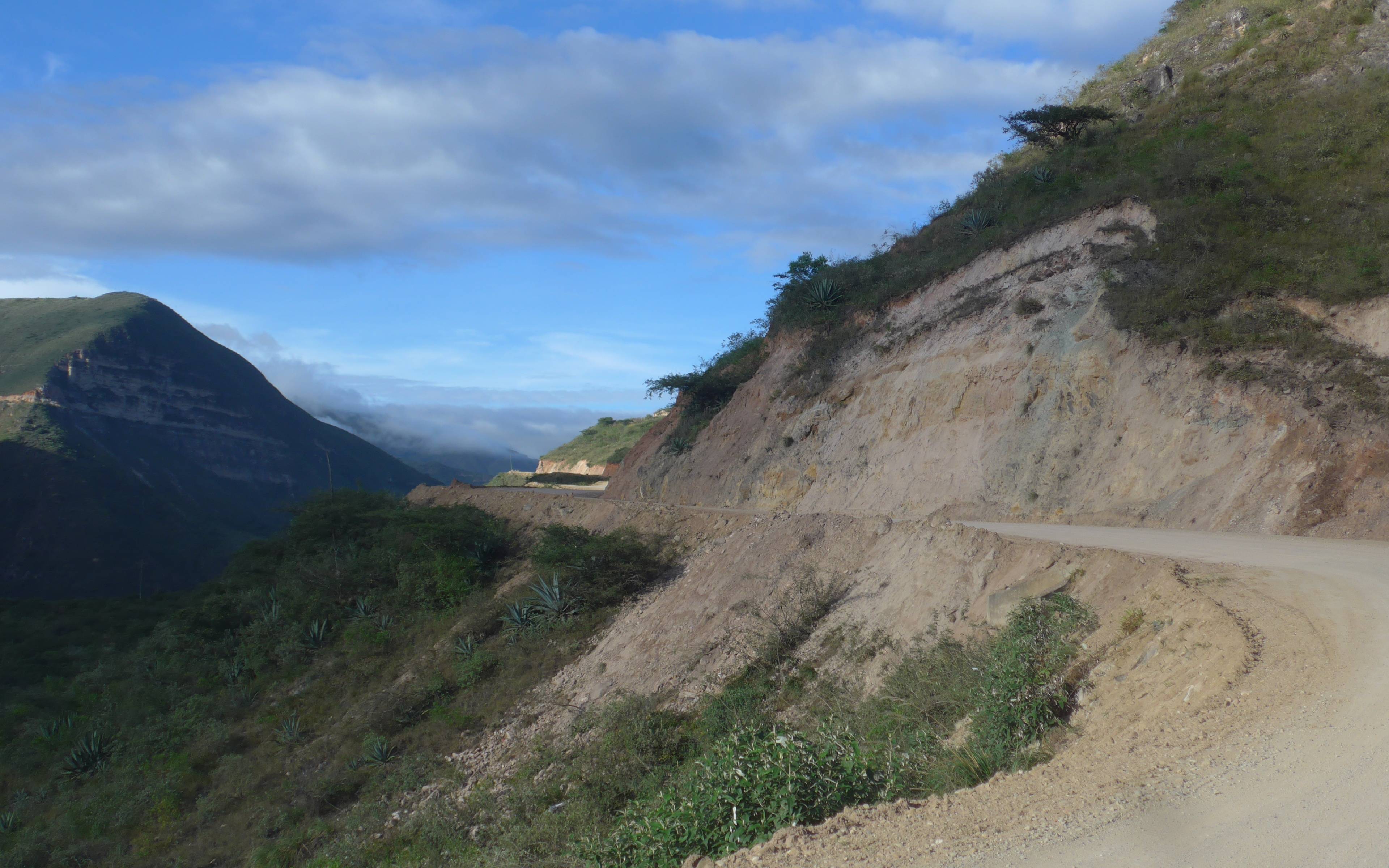 Route vers Cajamarca