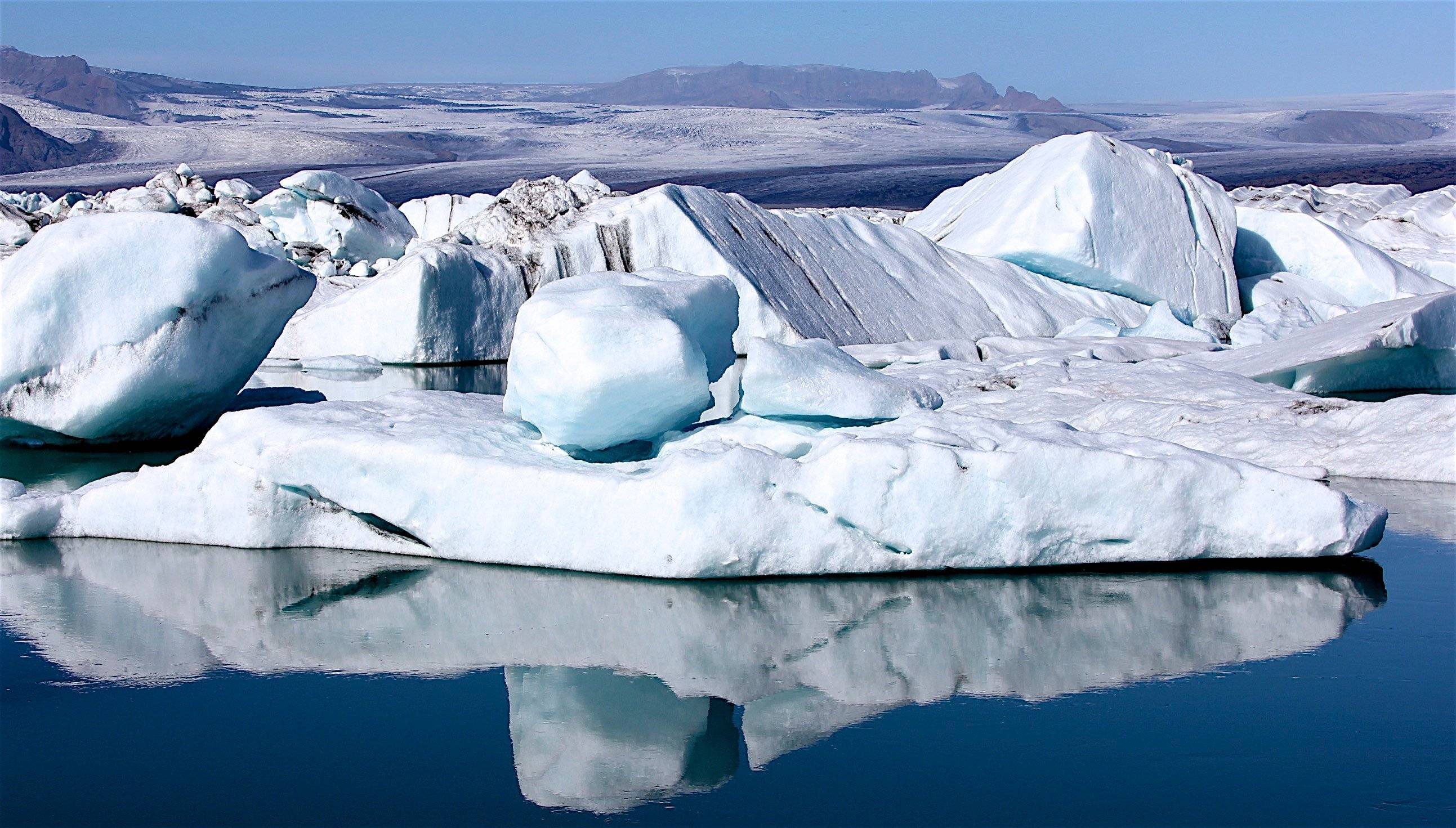 Gletscher und Eisberge