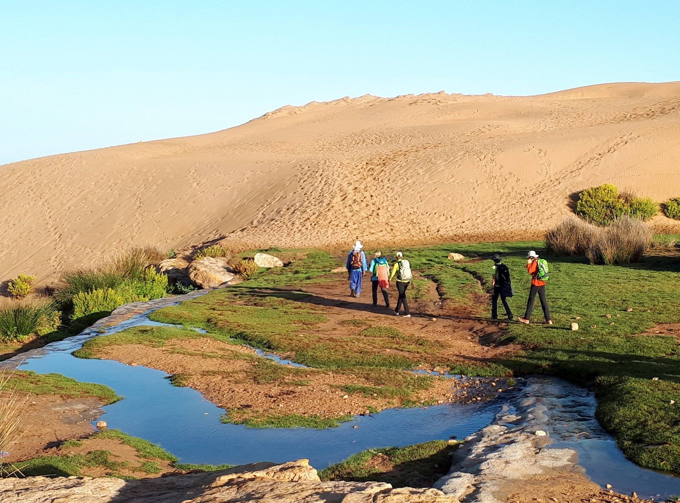 Sidi M'Barek, entre cascade et dunes