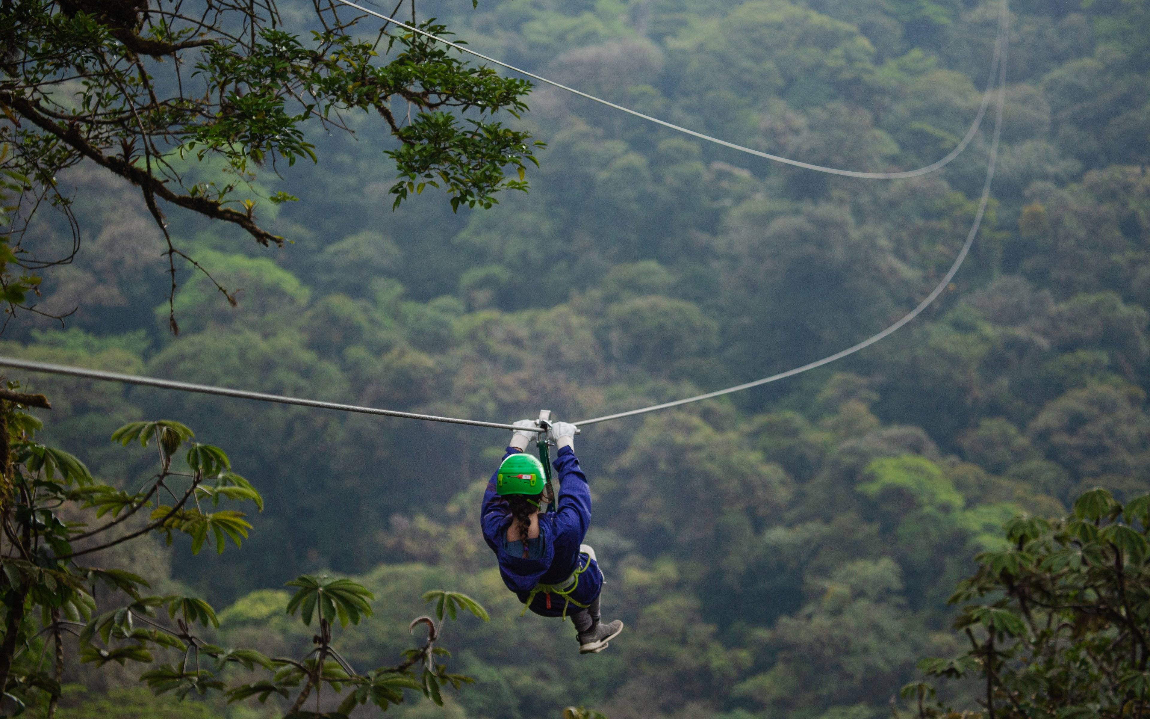 Ziplinen in Monteverde