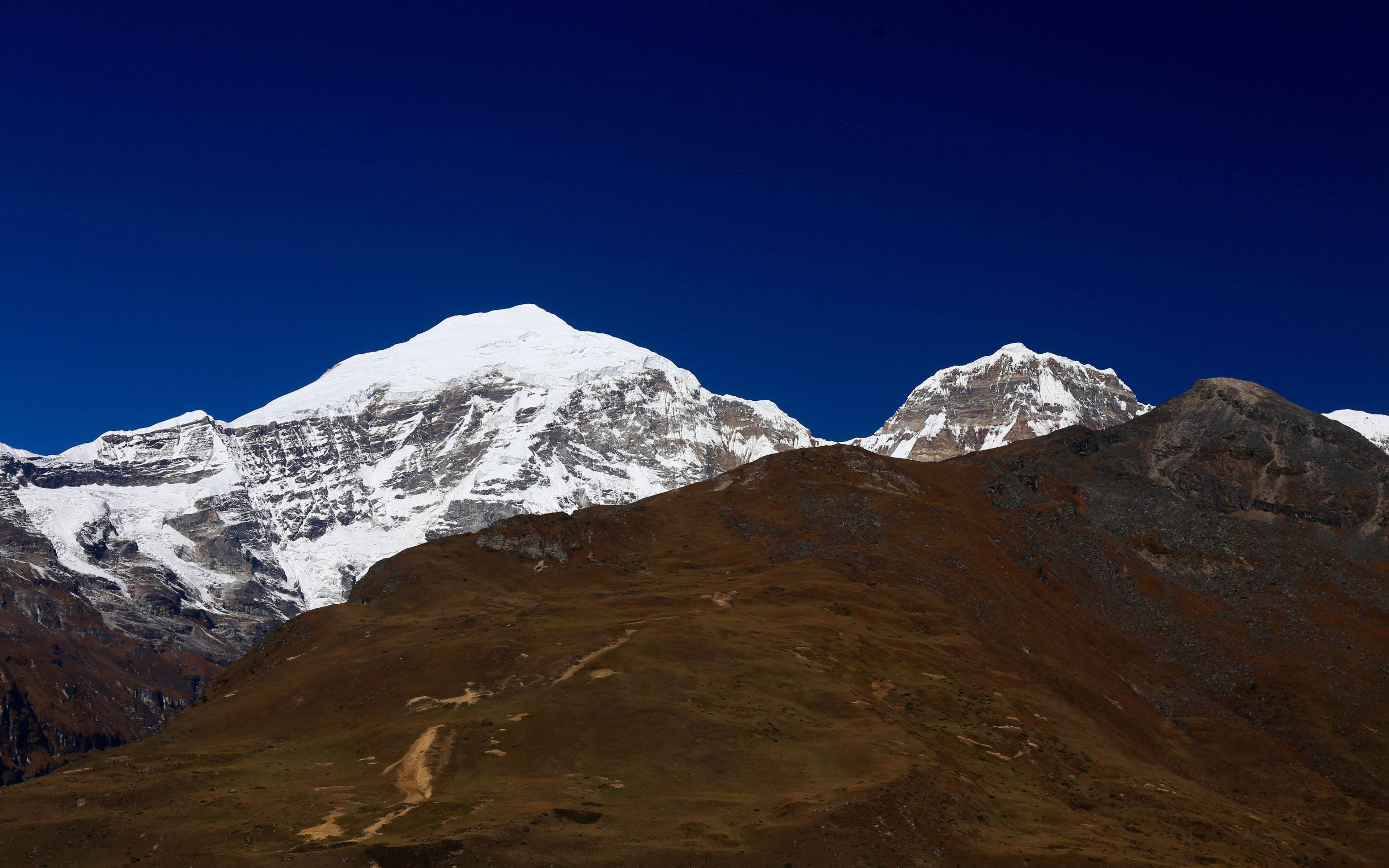 Journée au sommet de l'Himalaya