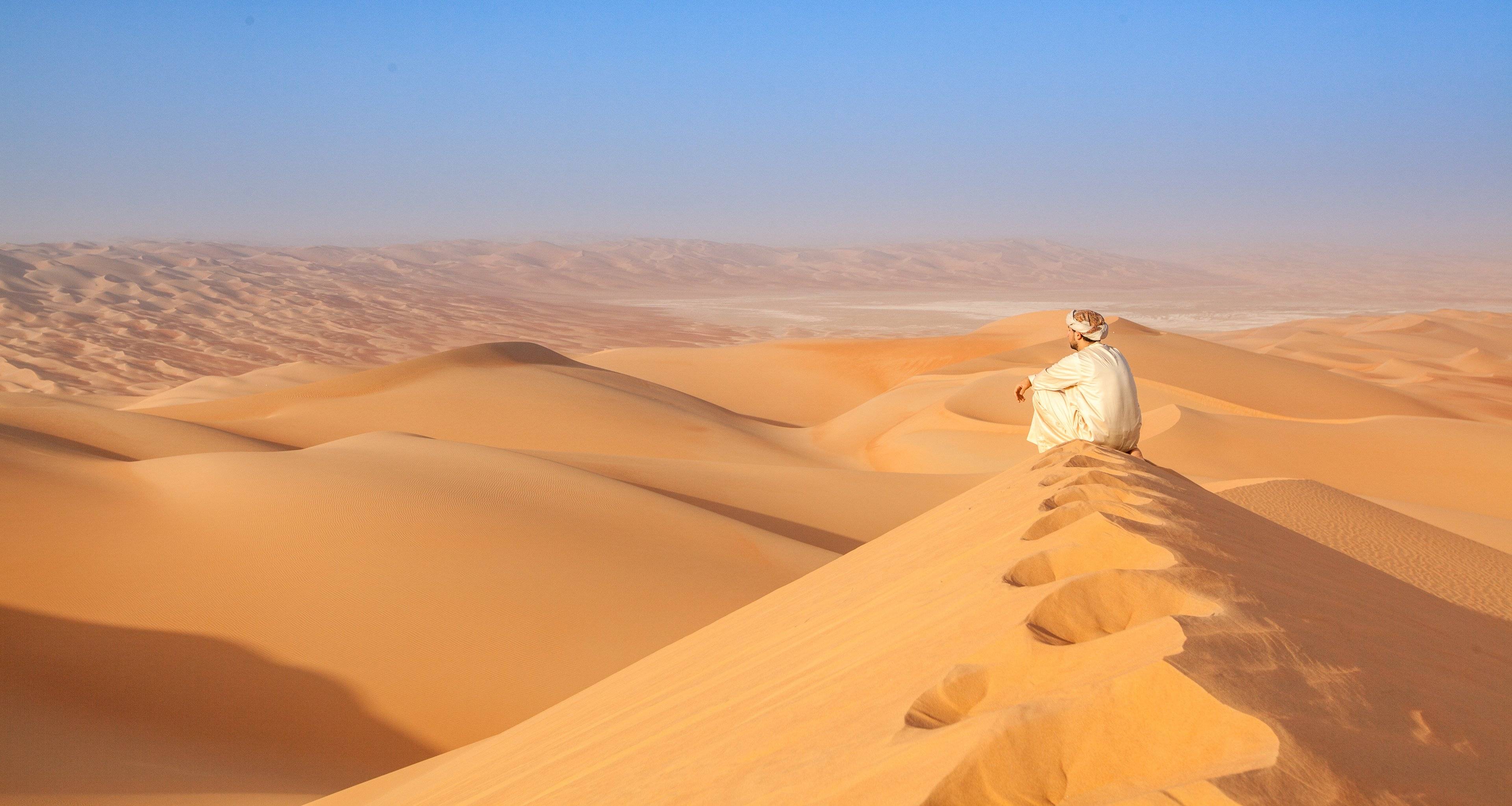 Wüstenerlebnisse in Rub Al Khali - Ramlat Al Fasad & Al Hashman
