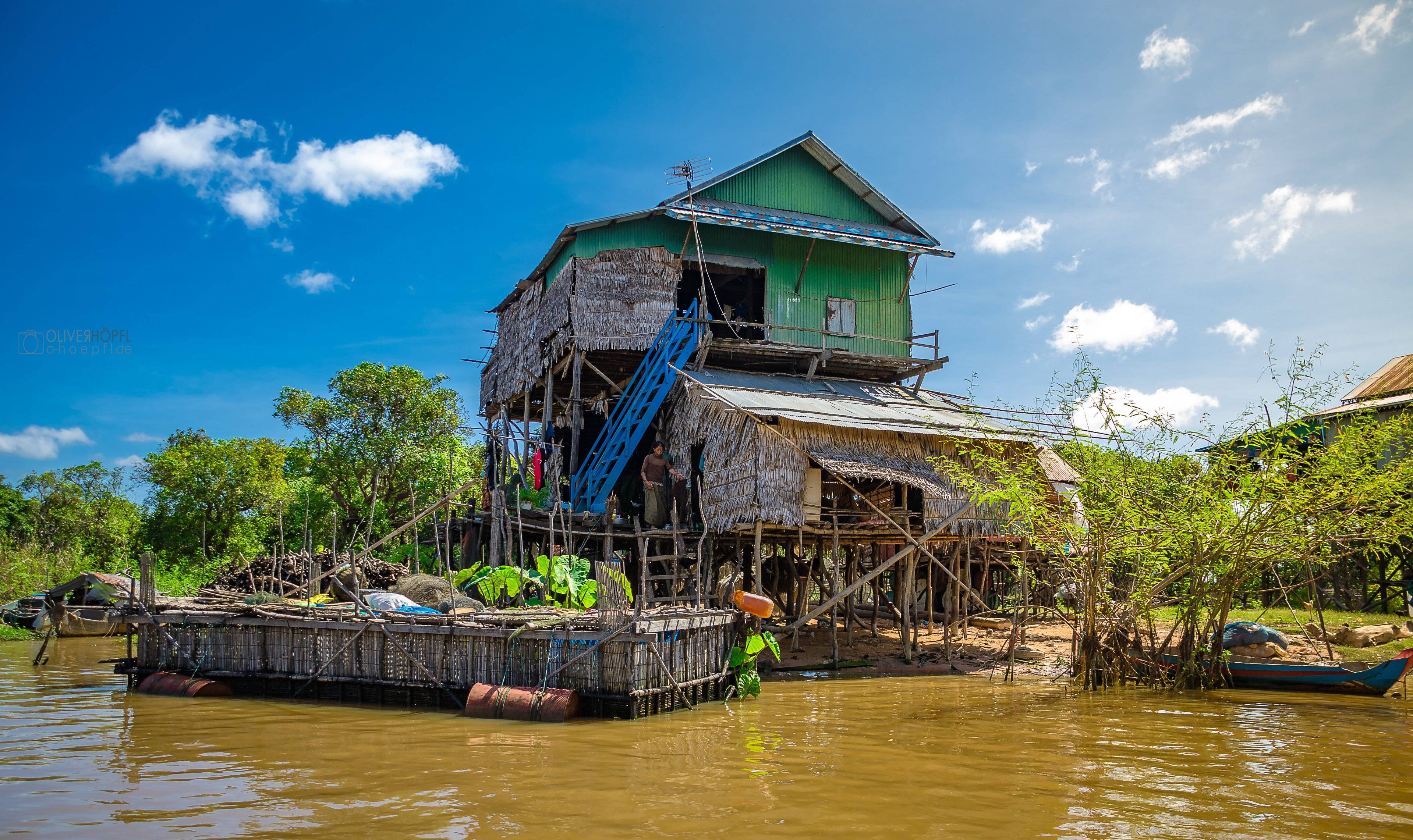 Découverte de la campagne cambodgienne et du lac Tonle Sap