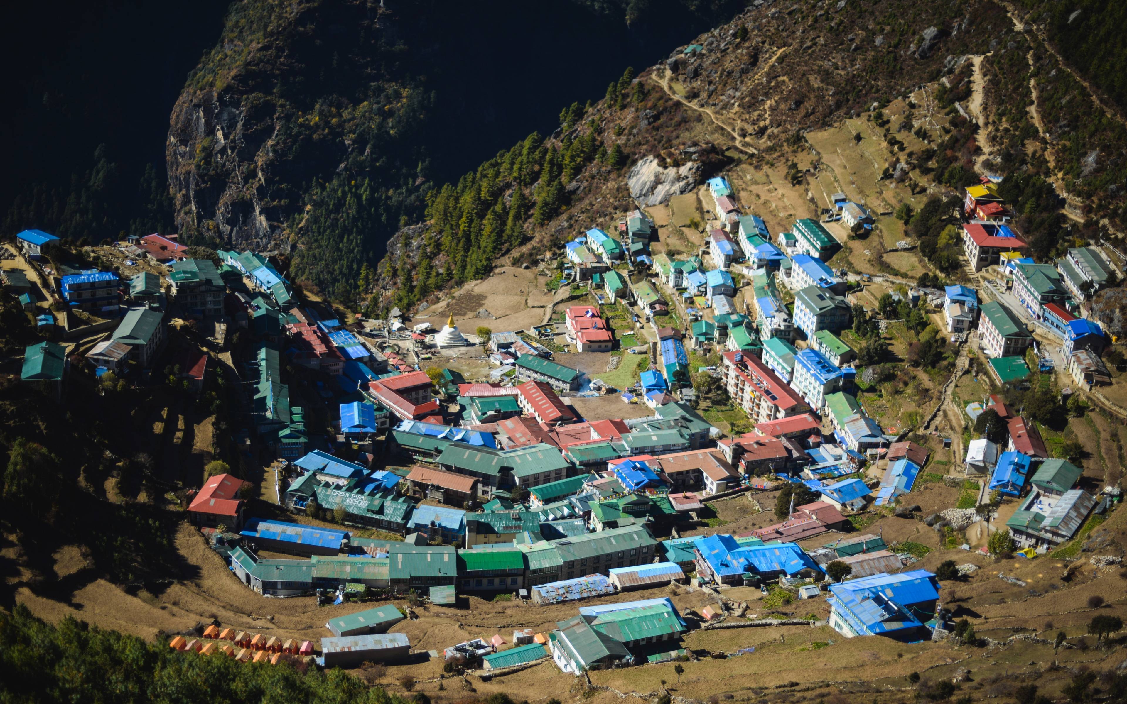 Randonnée et découverte du village sherpa de Namche