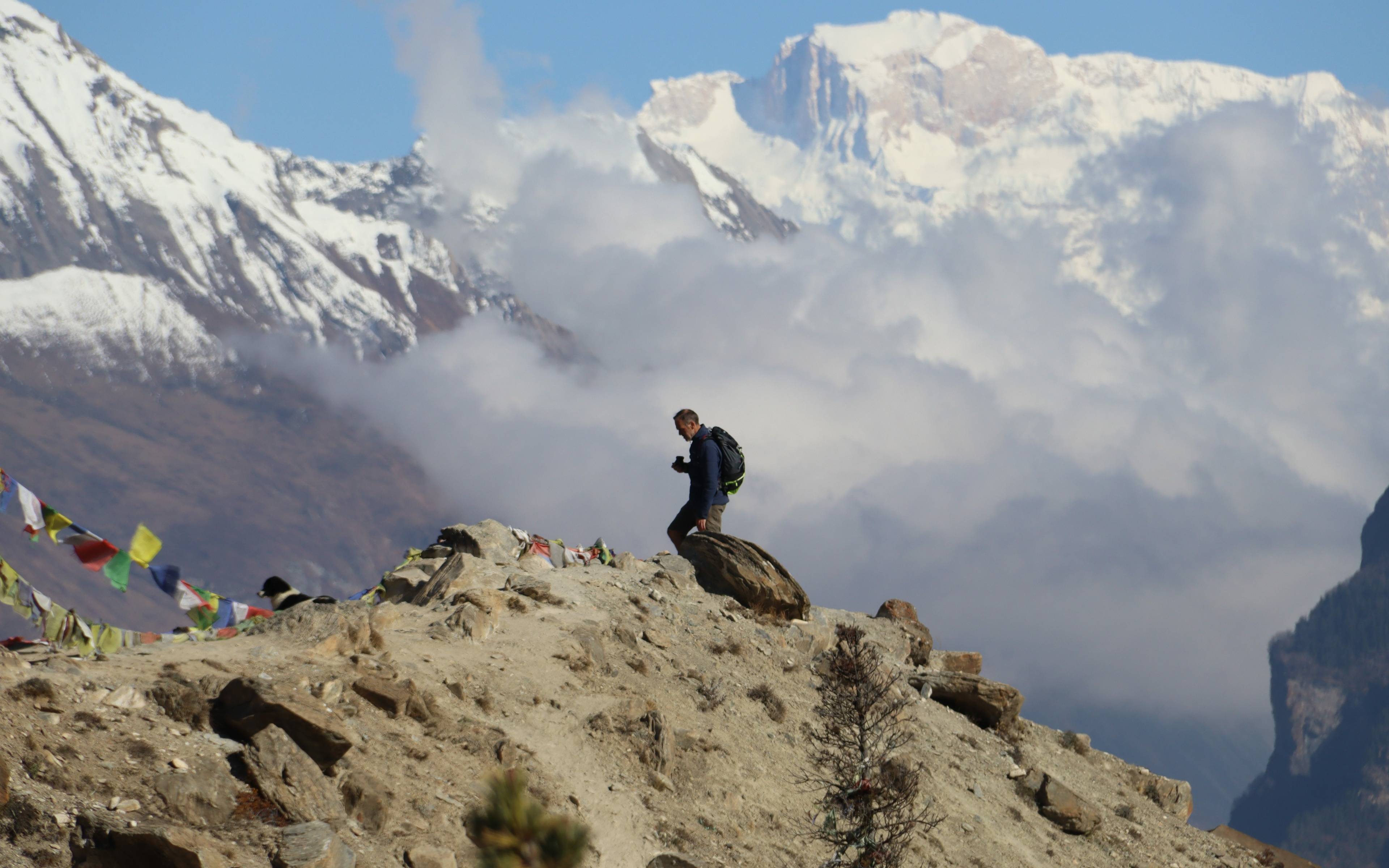 Trek de Naar au Kangla Phedi  (4400 m)– Kangla ( 5399) – Ngawal (3700 m)