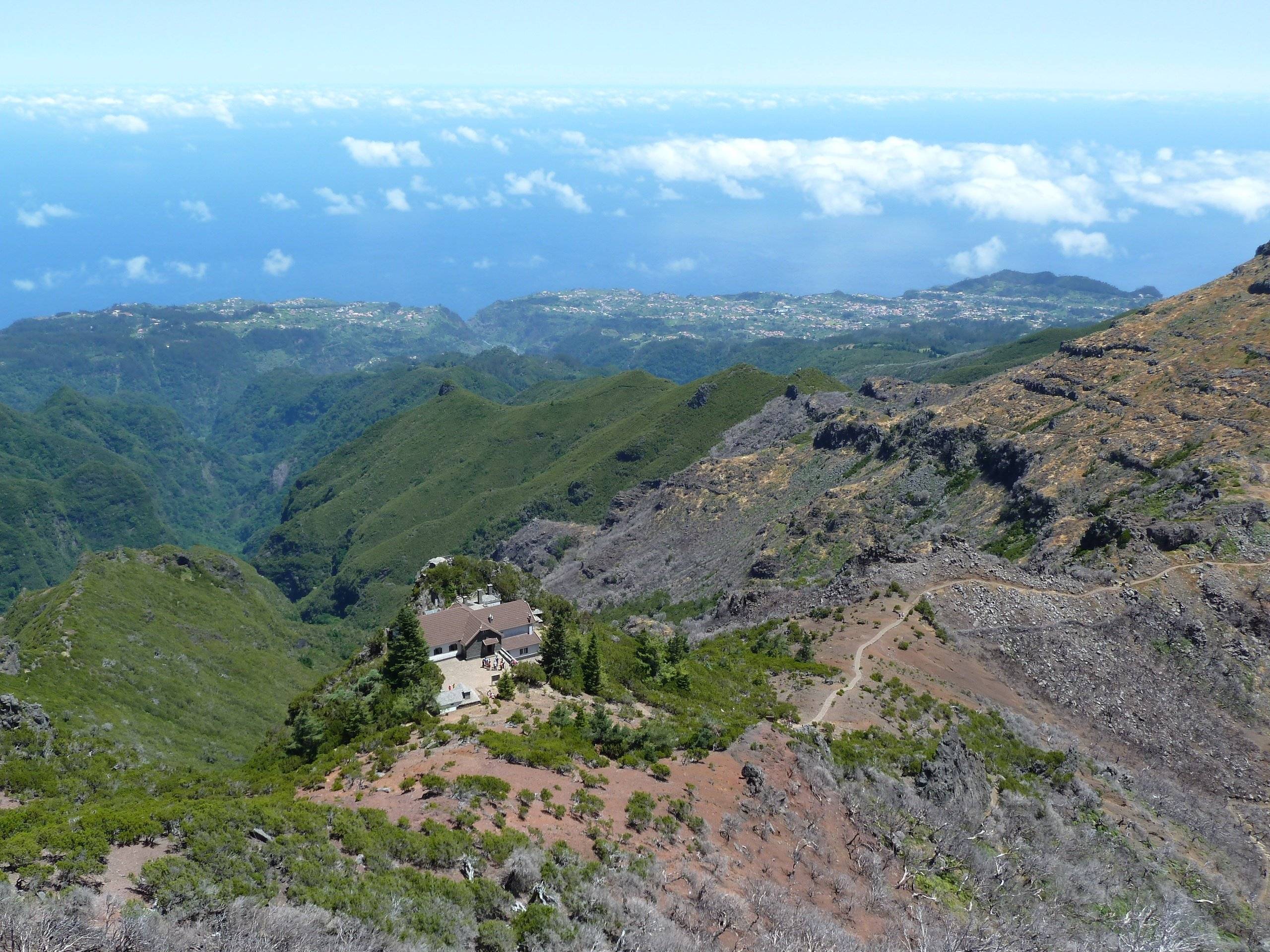 Ascension du sommet de l'île 1862m : Pico Ruivo
