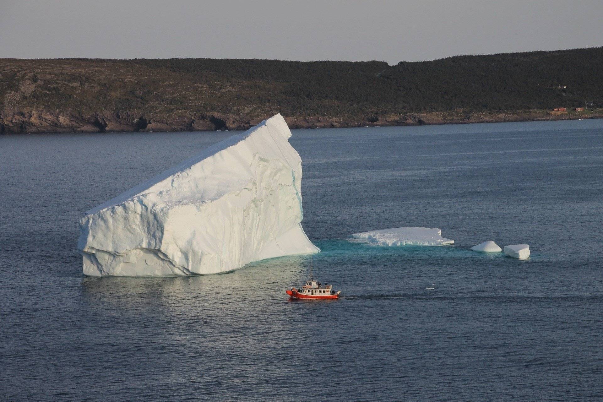 Iceberg et Zodiac à Twillingate