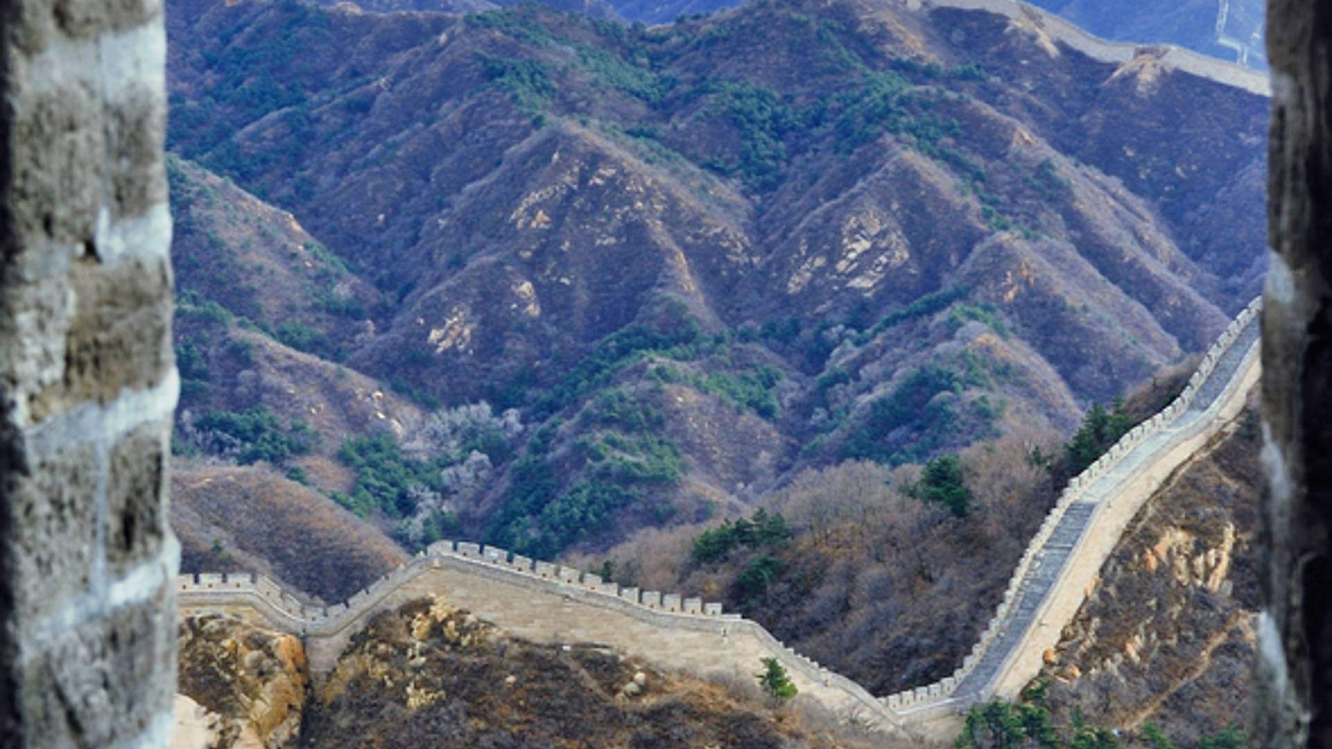 Beklim de machtige Chinese Muur