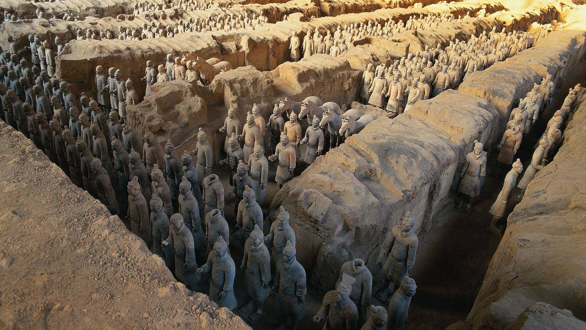 Het Terracotta leger van Xi'an