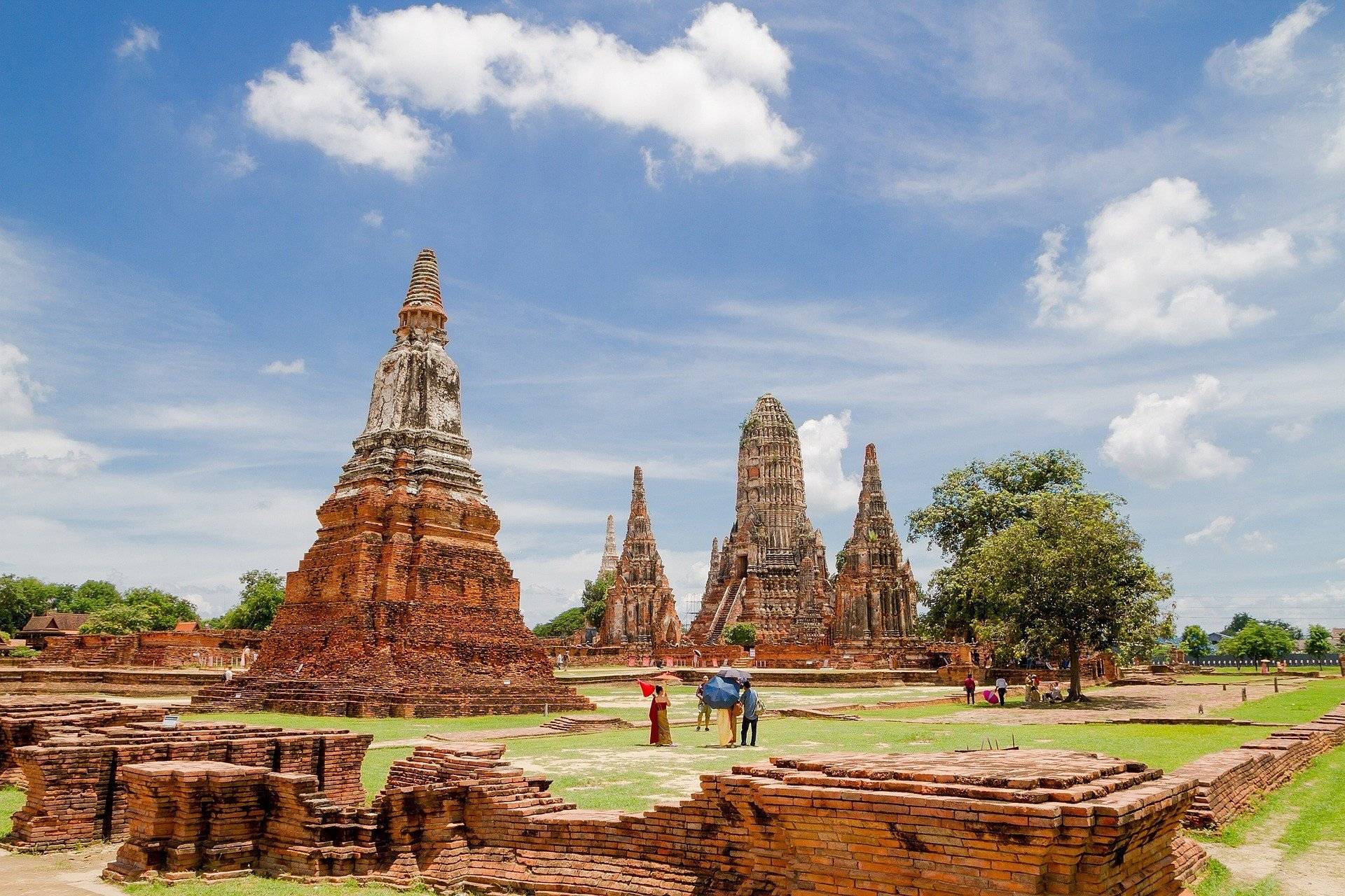 Ayutthaya, vestiges et palais royal de Bang Pa-In