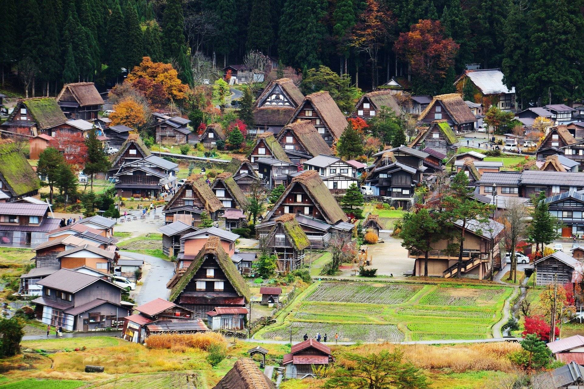 Shirakawa, un village au creux des montagnes