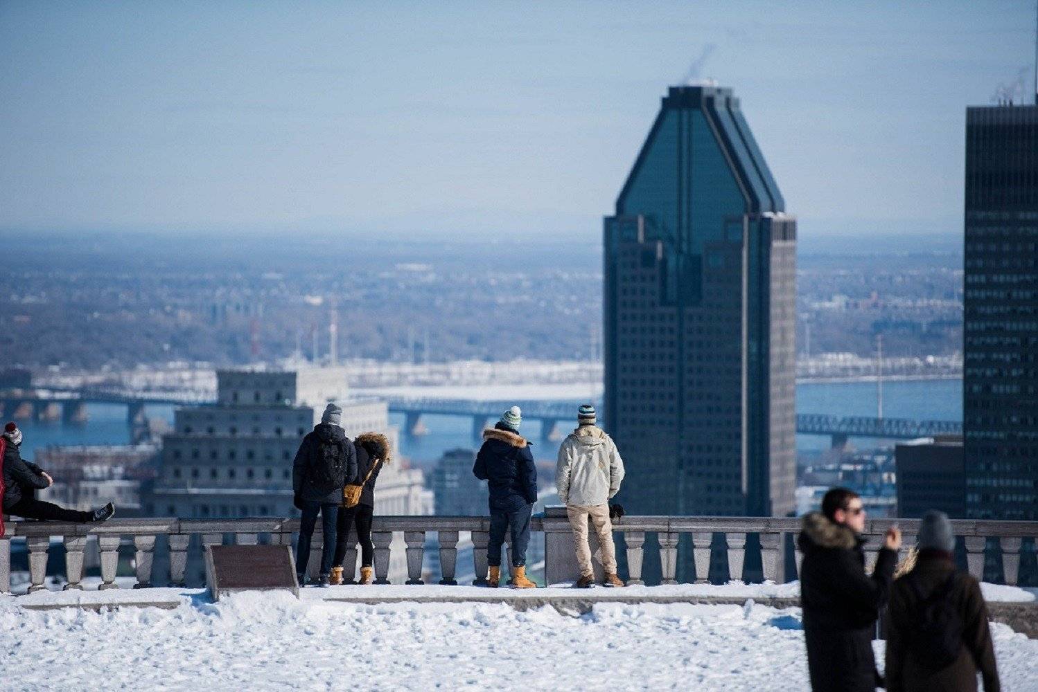 Montréal sous la neige