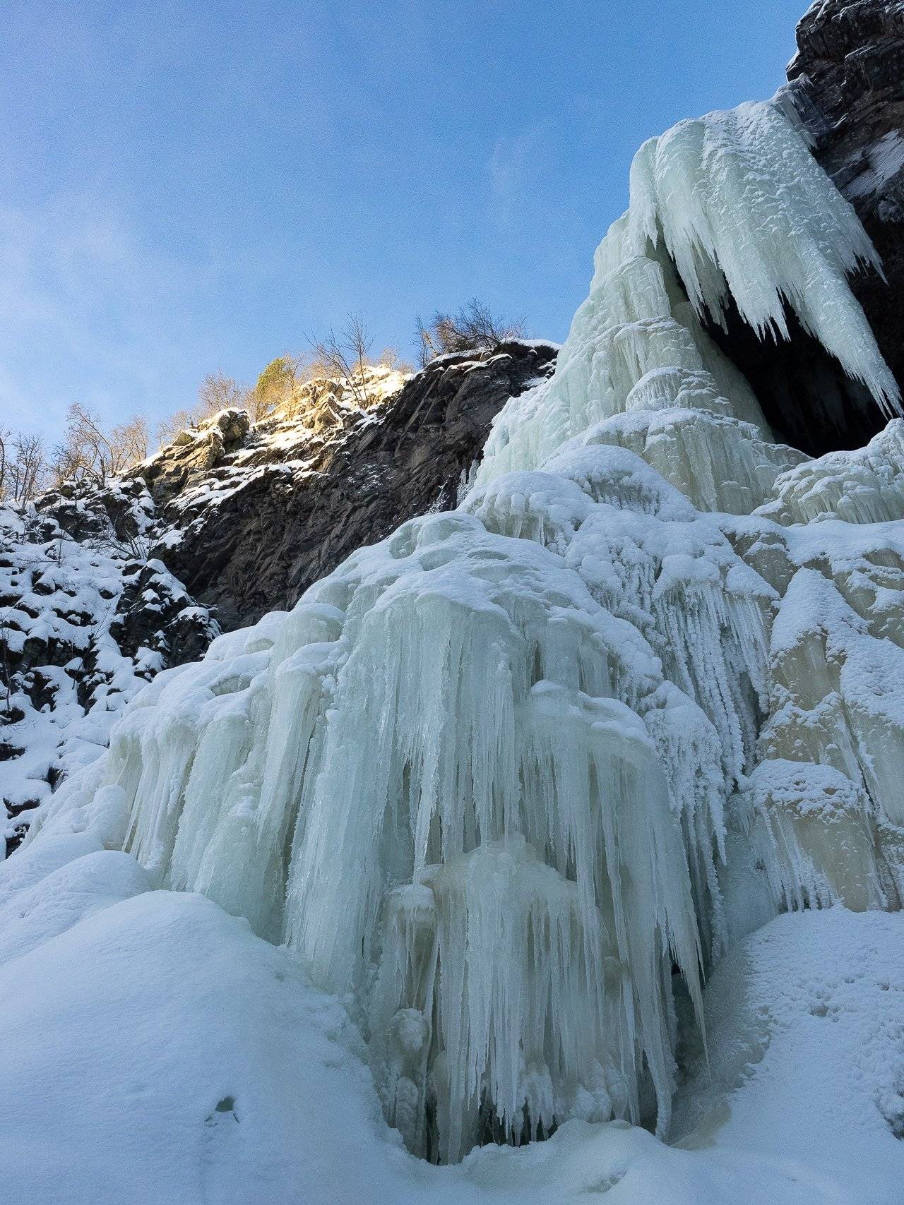 Canyoning sur glace