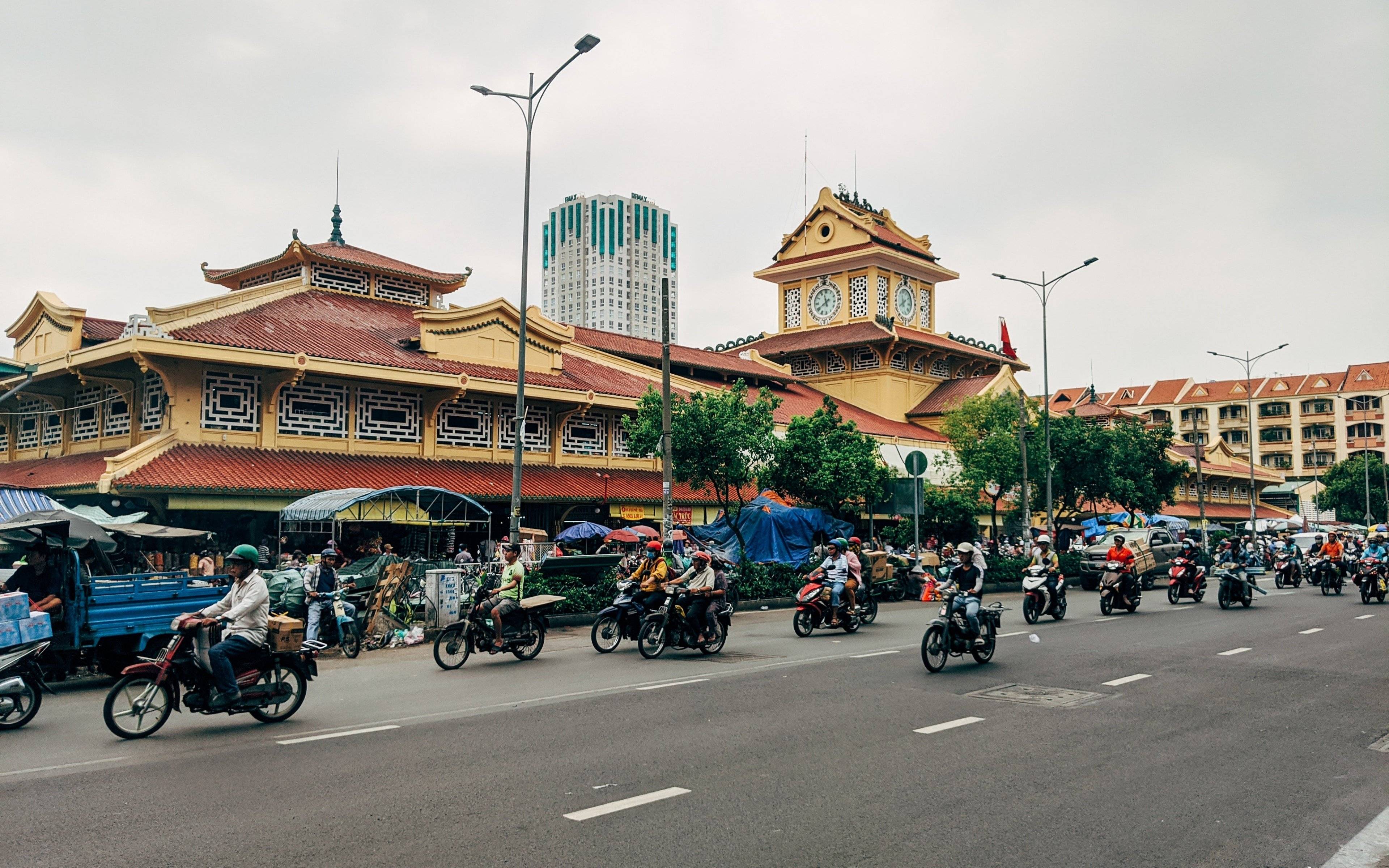 Visite de Ho Chi Minh ville