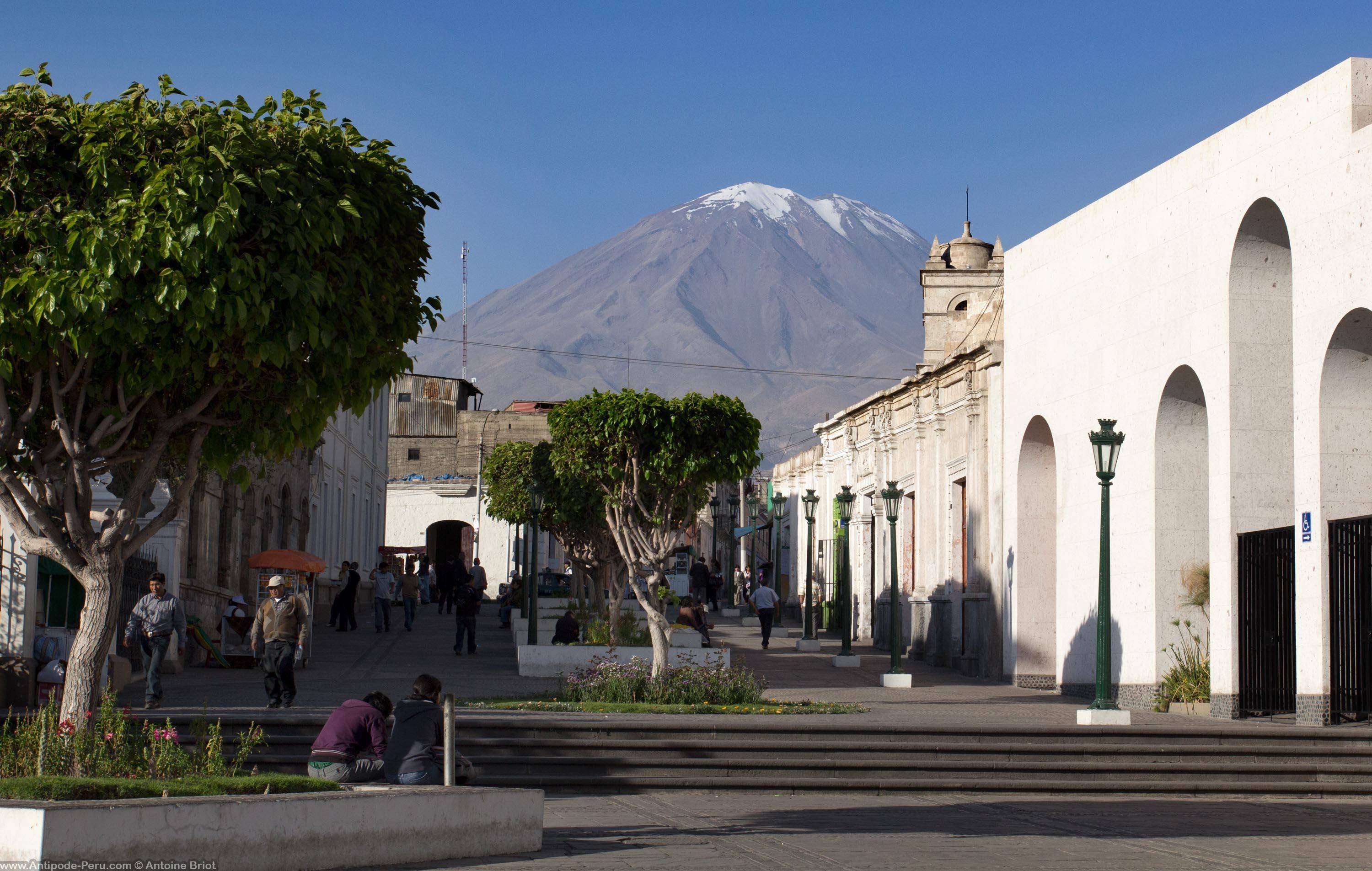 Visite d'Arequipa, la ville blanche