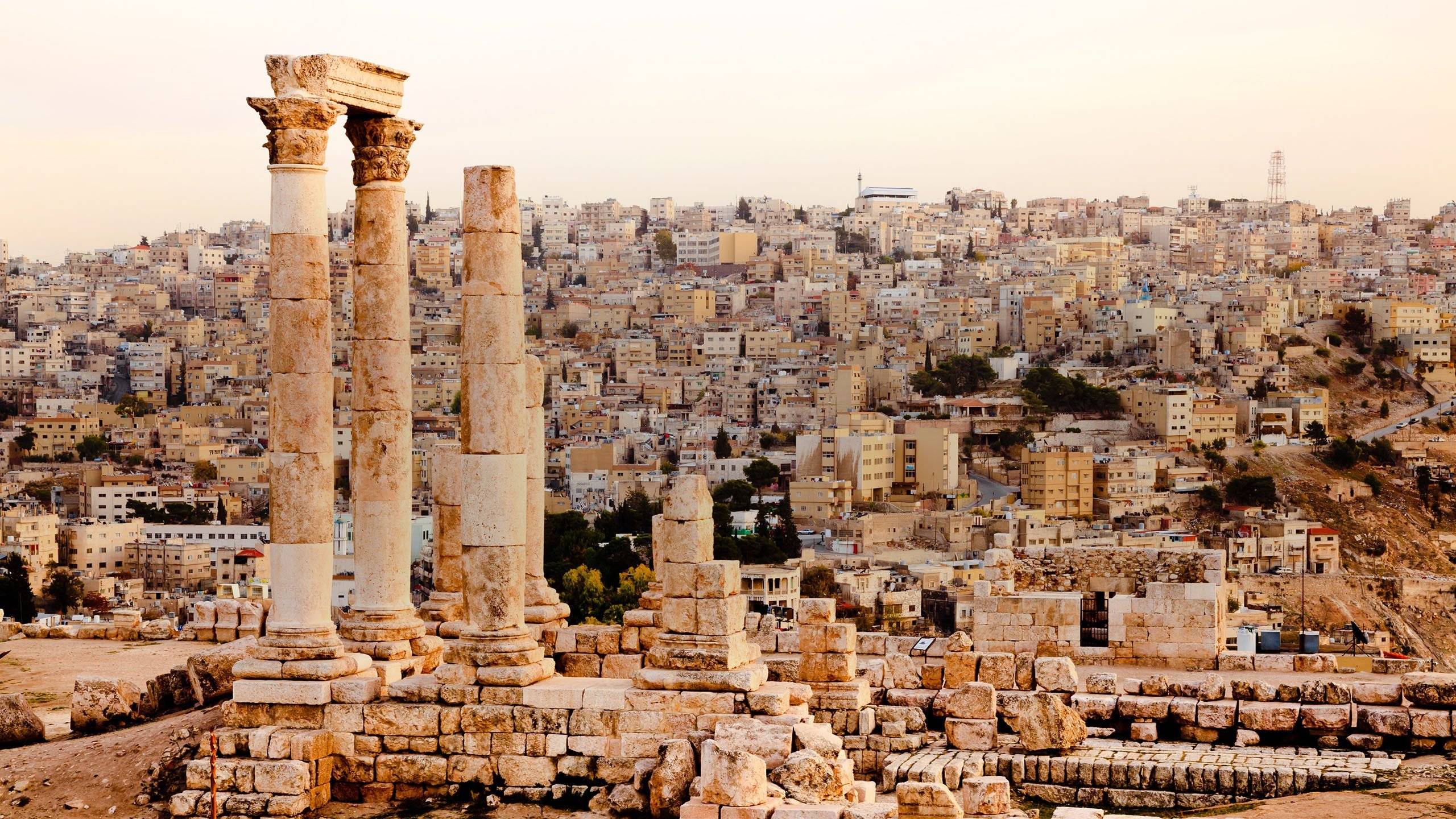 I castelli del deserto e la cittadella di Amman
