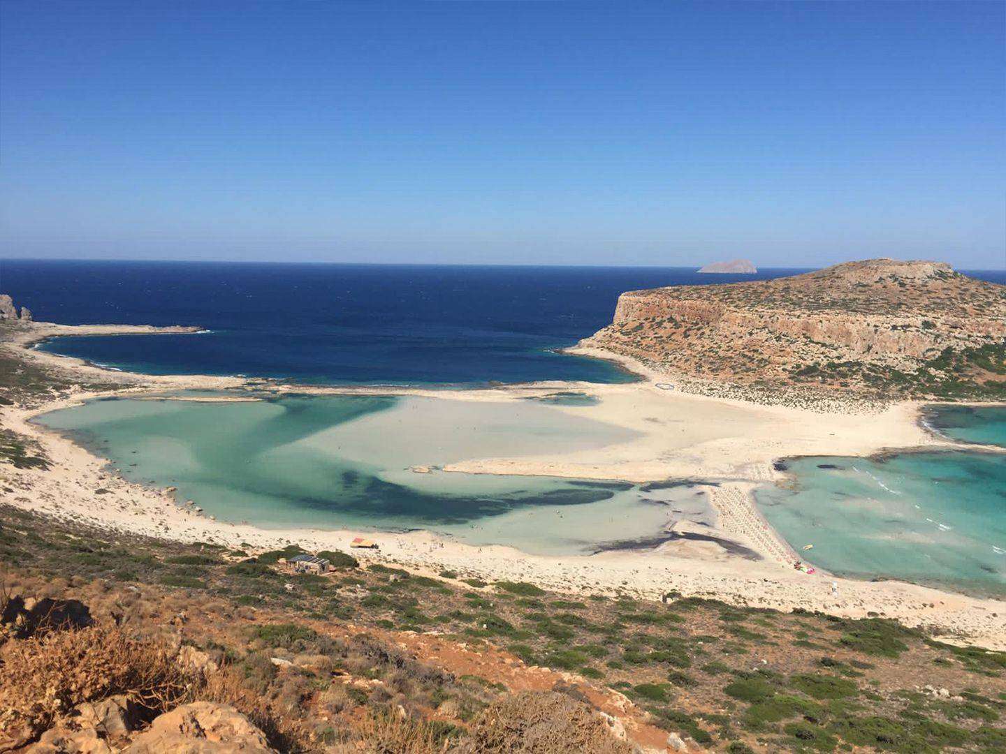 La playa de Balos, un monumento de la naturaleza cretense