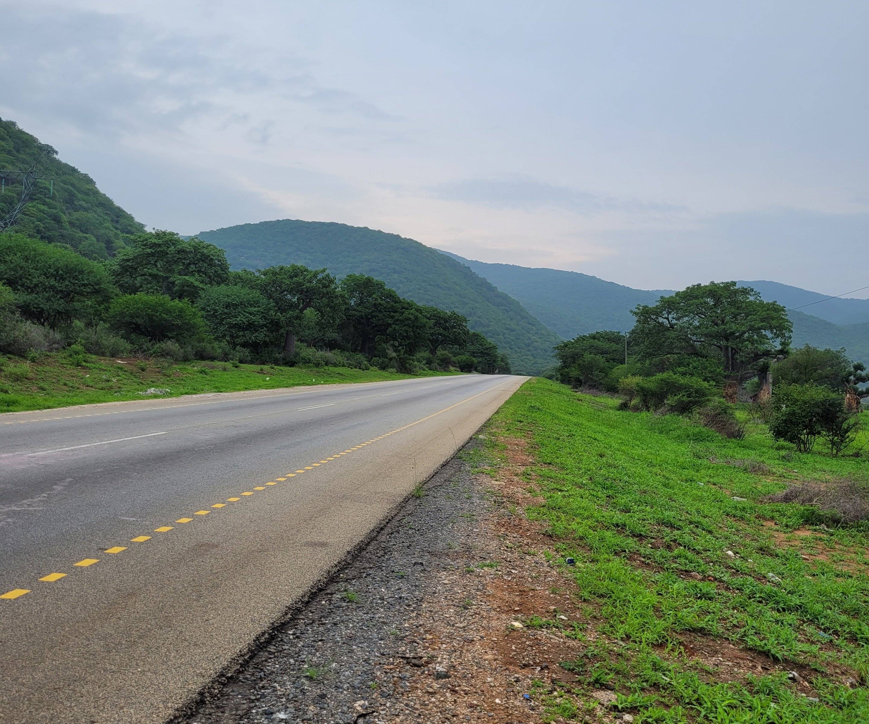 Route vers Mtwara et vues panoramiques