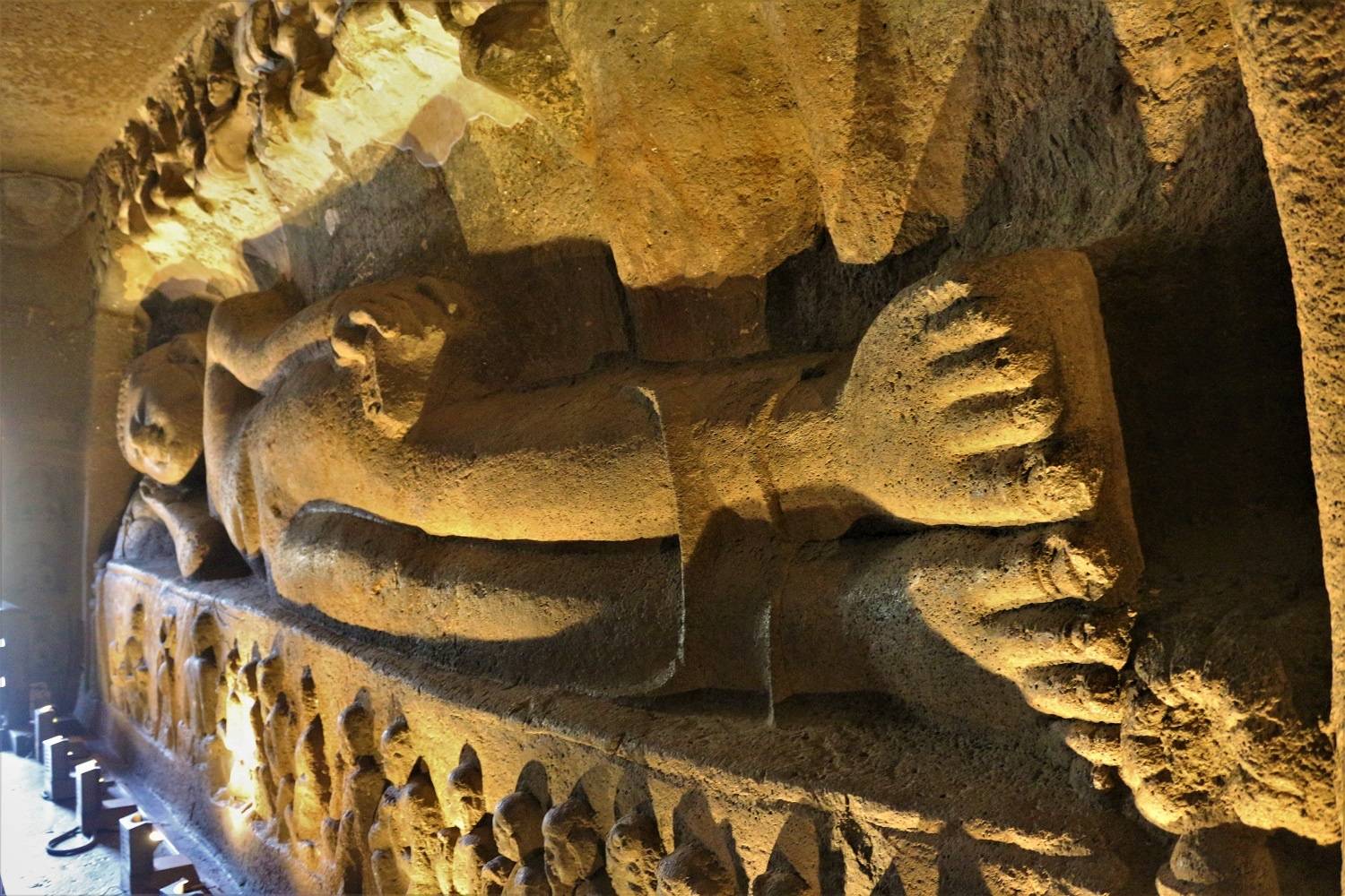 Visite des grottes d'Ajanta, trésor classé à l'UNESCO