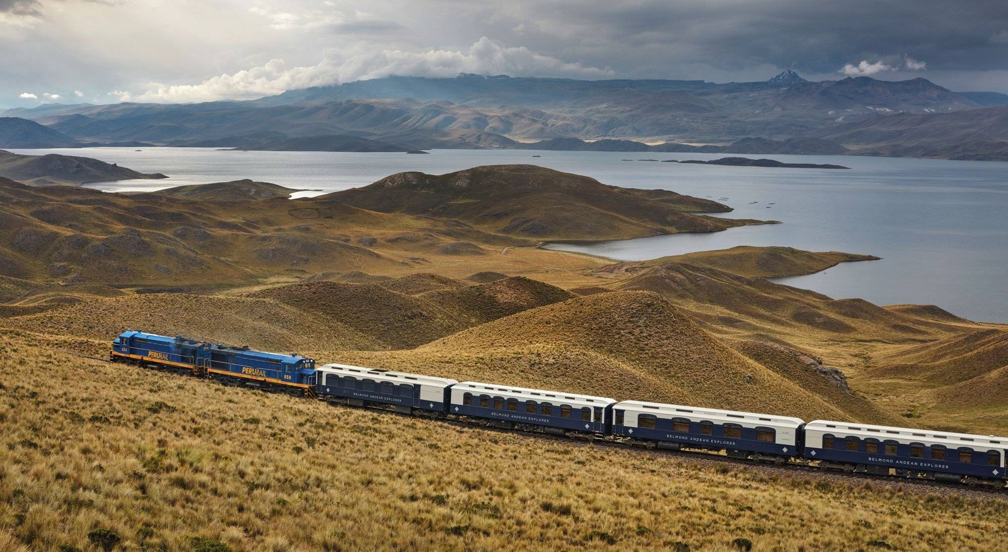 À bord du train Andean Explorer