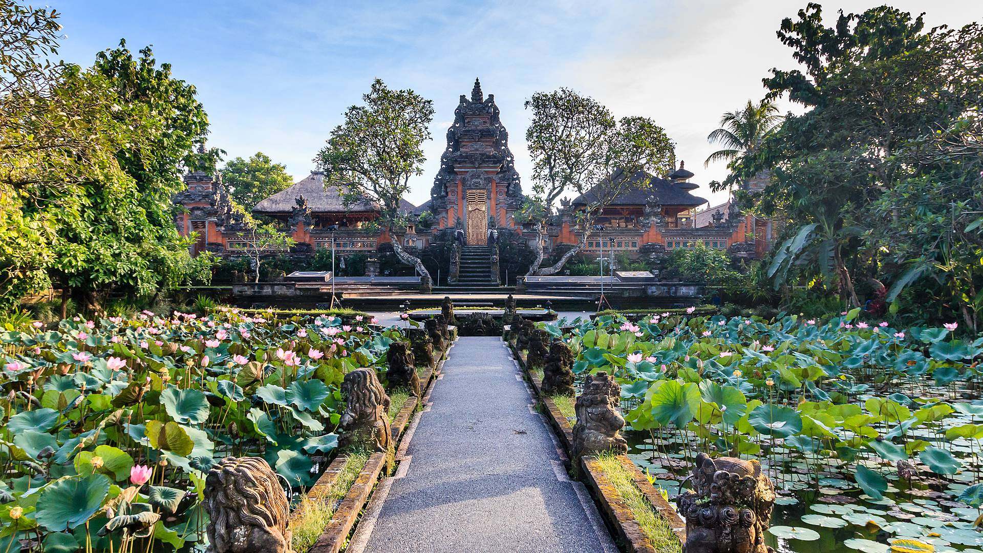 Tempel und Affen rund um Ubud