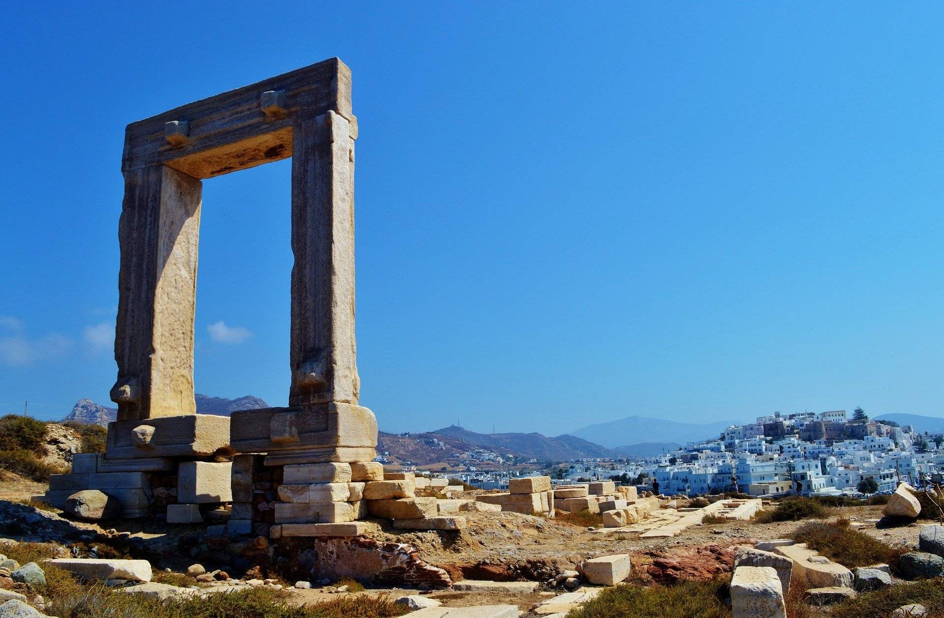 Arrivée à Naxos