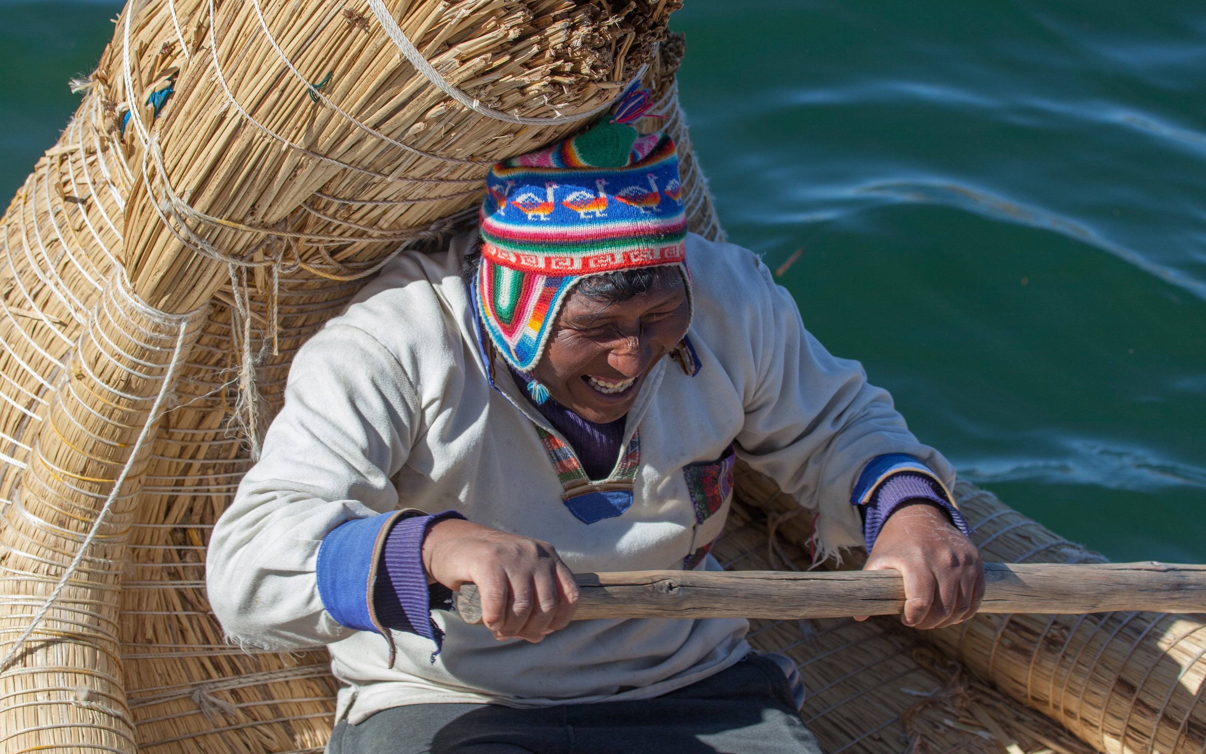 Découvertes locales sur le lac Titicaca