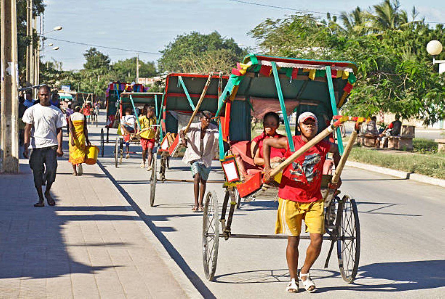 Partenza per Tamatave,  la prima città portuale del Madagascar