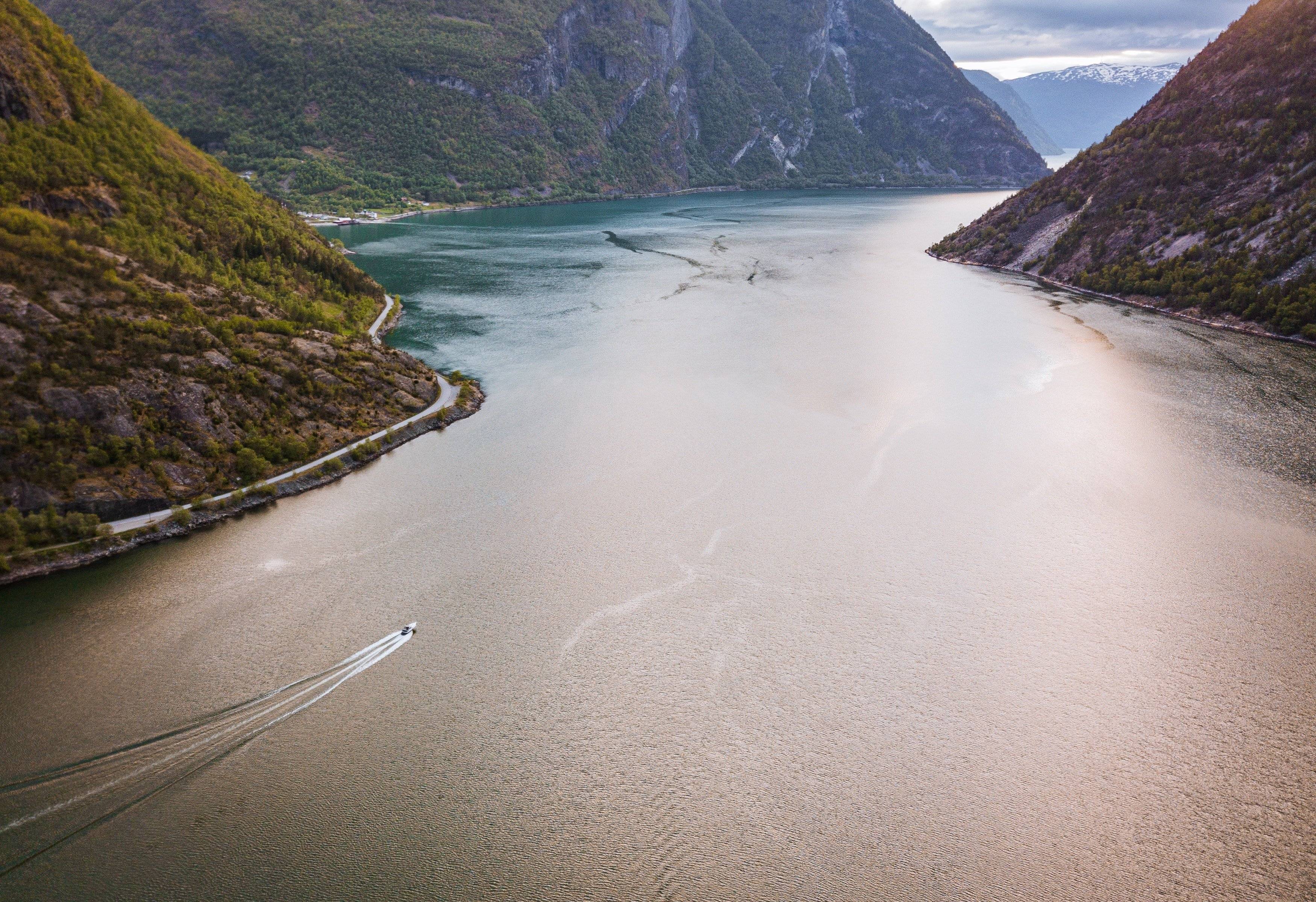 Entspannung an den Ufern des Fjords
