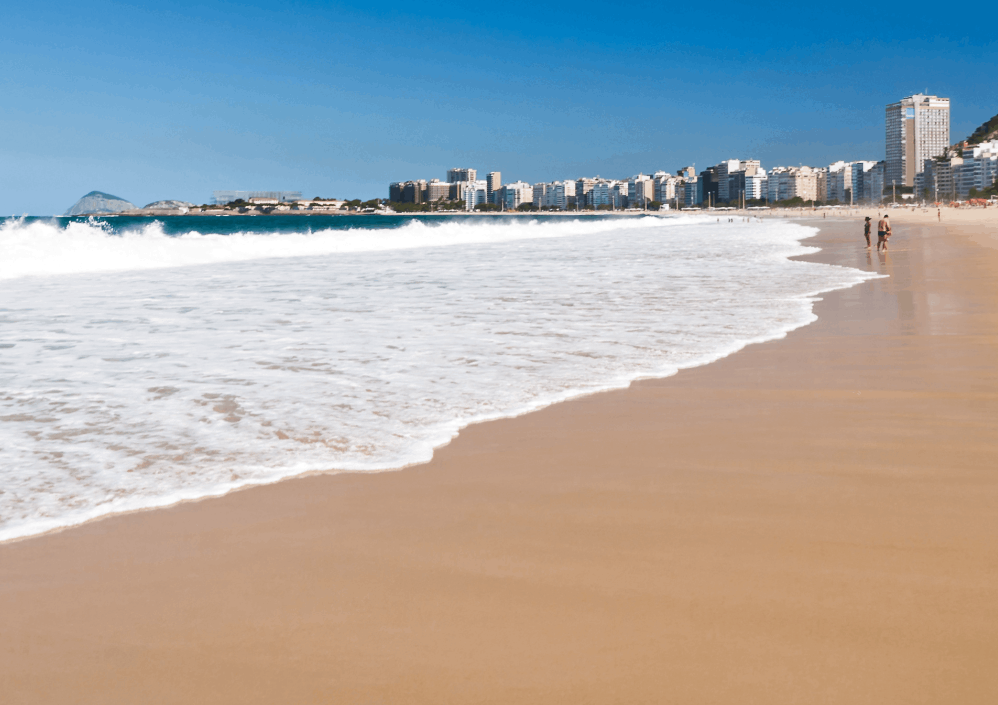 Les plages mythique de Copacabana et Ipanema
