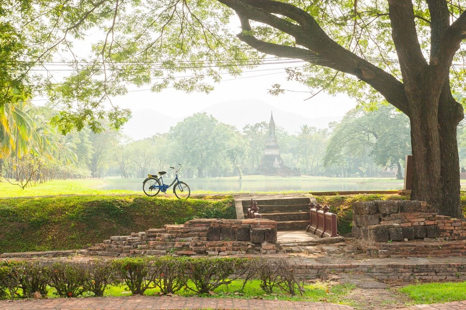 Balade à vélo à Ayutthaya