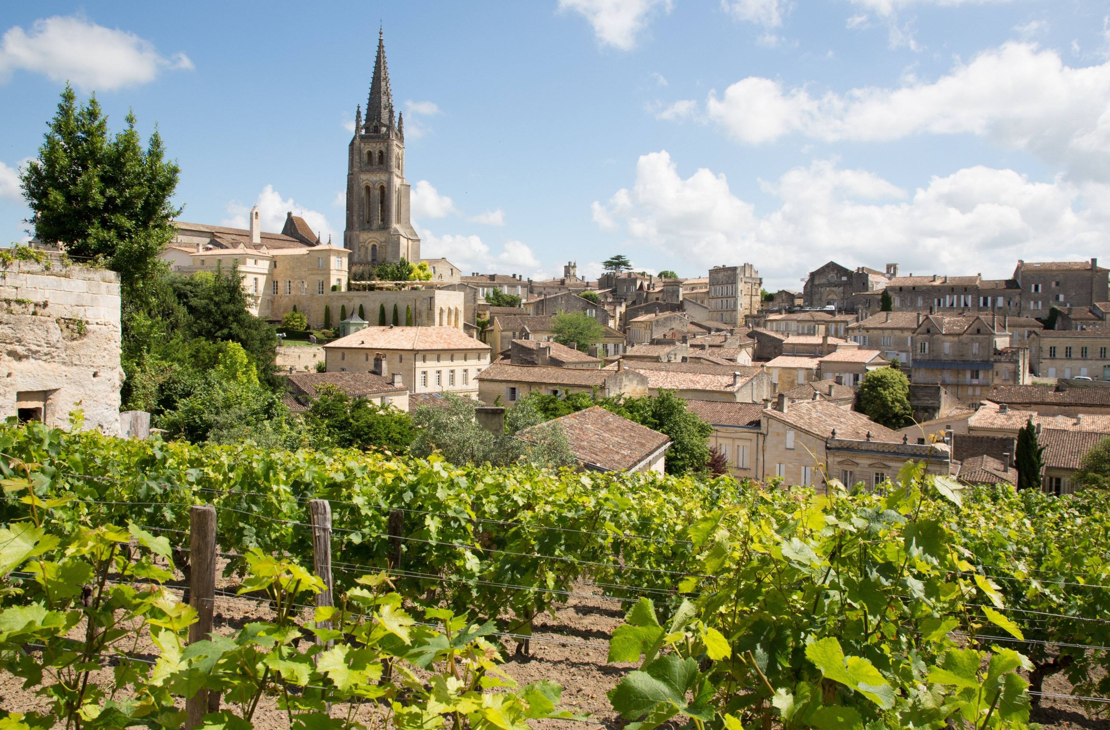 Le vignoble de Saint-Émilion et son village médiéval