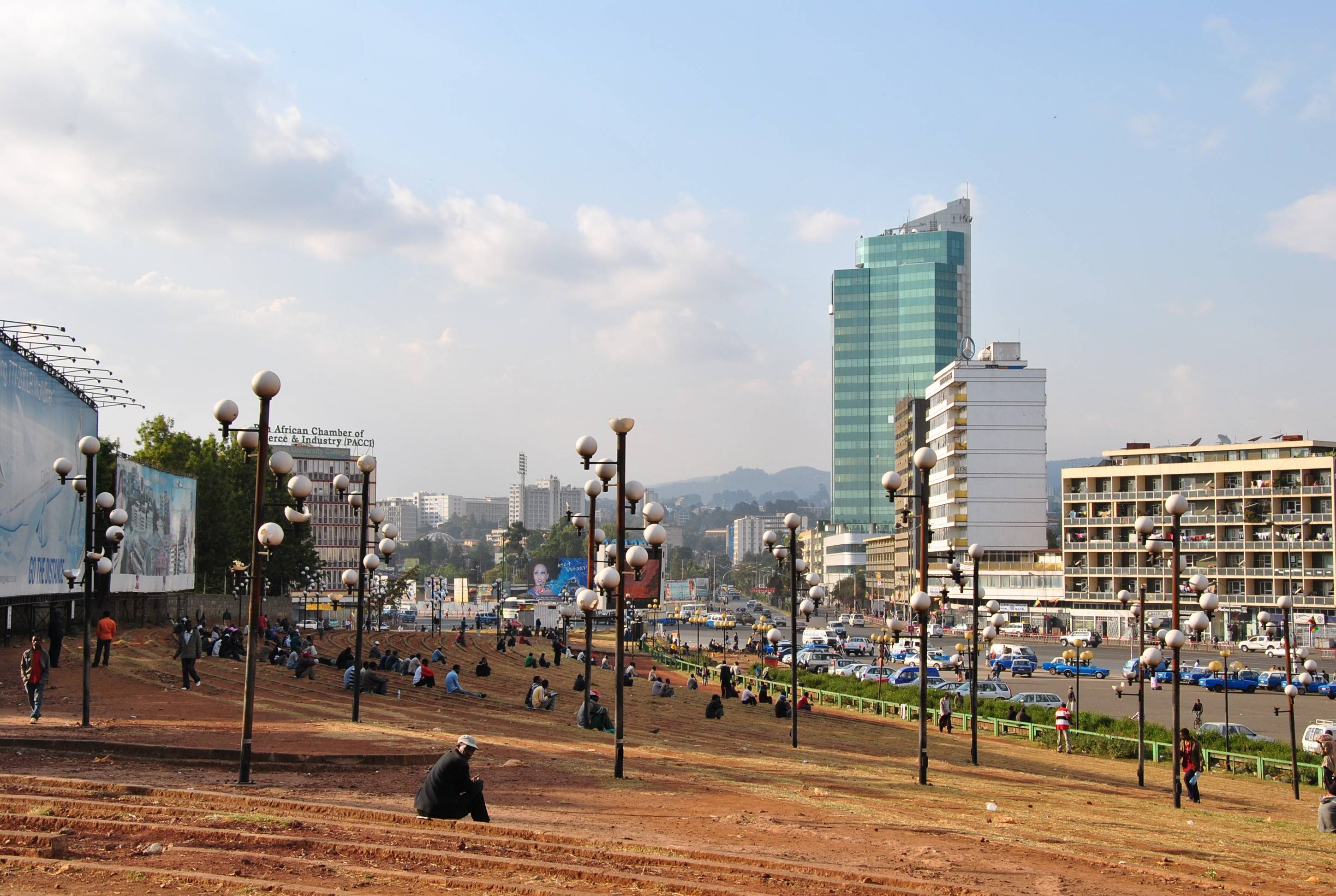Ankunft in Addis Abeba