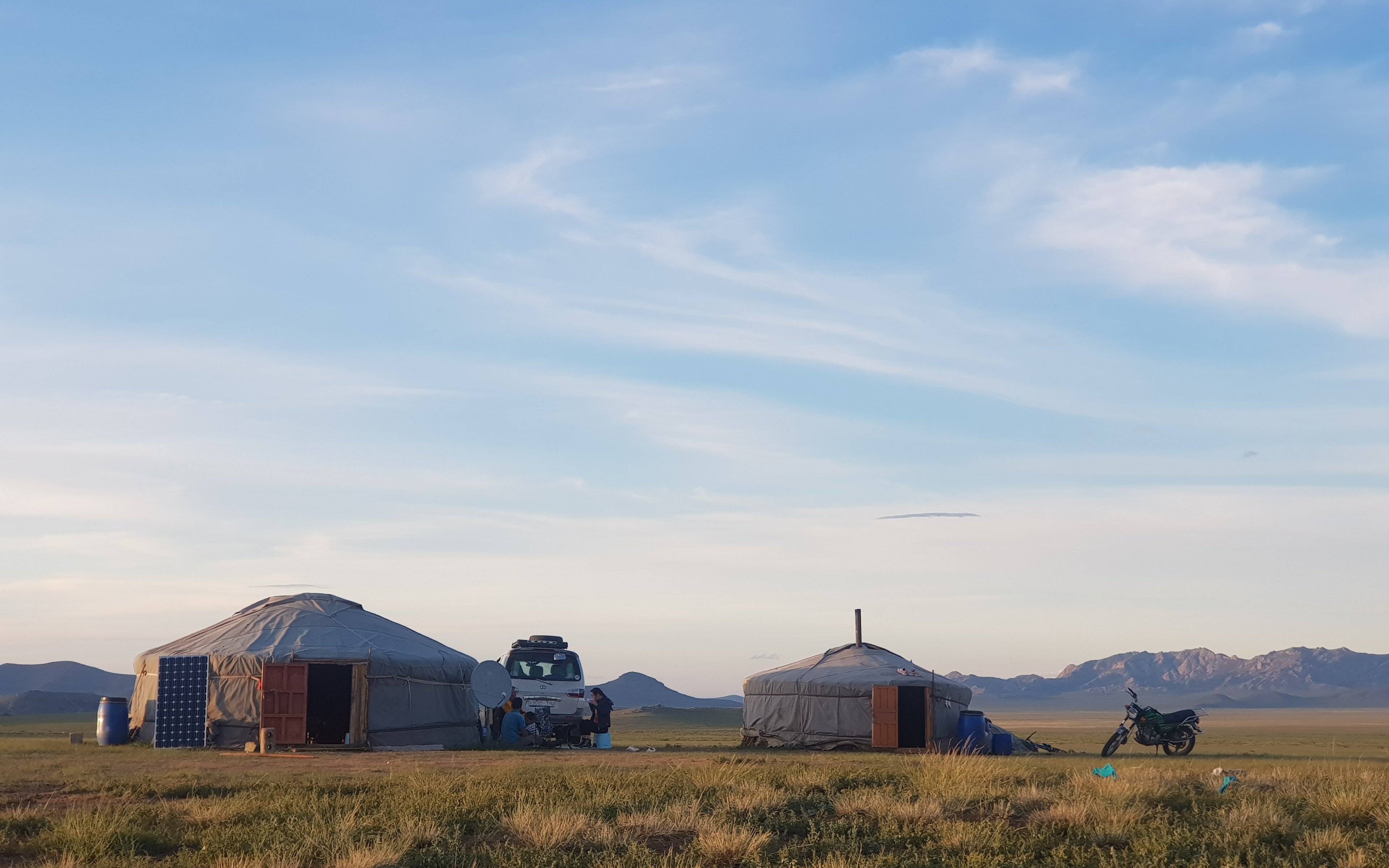 Au campement des nomades