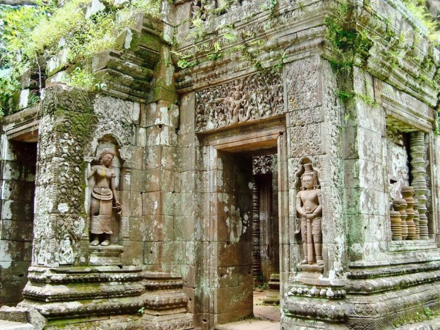 Überreste der Khmer-Tempel, der Mekong und seine 4000 Inseln