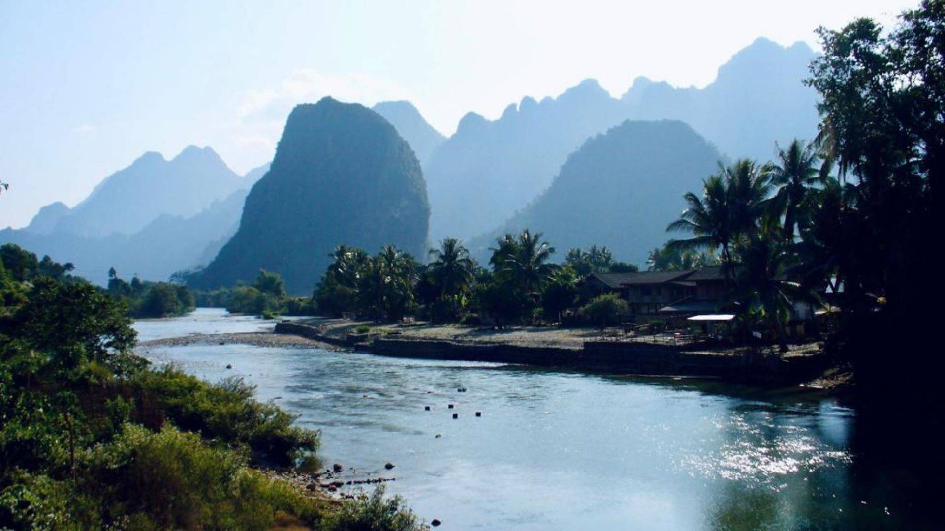 Vang Vieng zwischen Land und Fluss entdecken