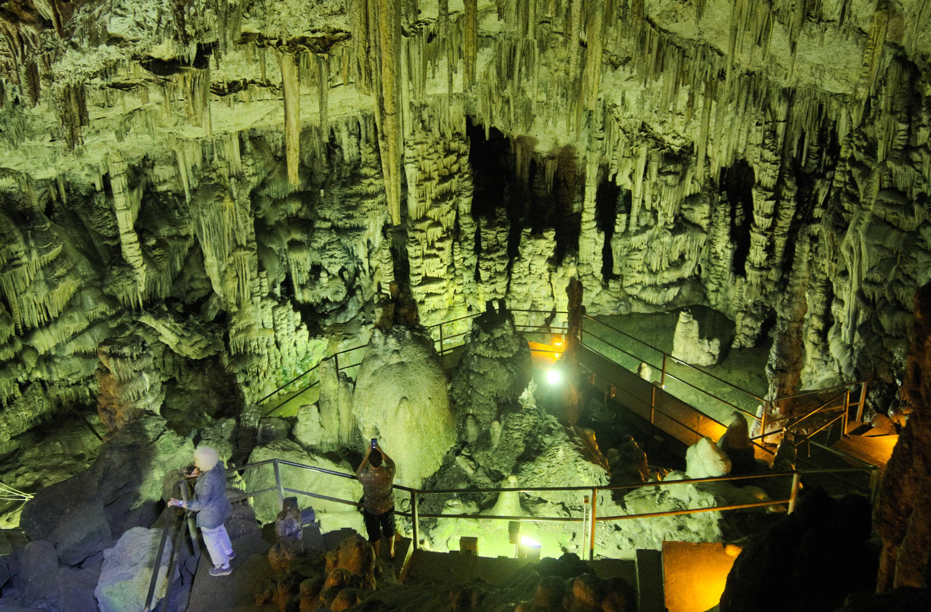 De legendarische grot in het Lassithi gebergte