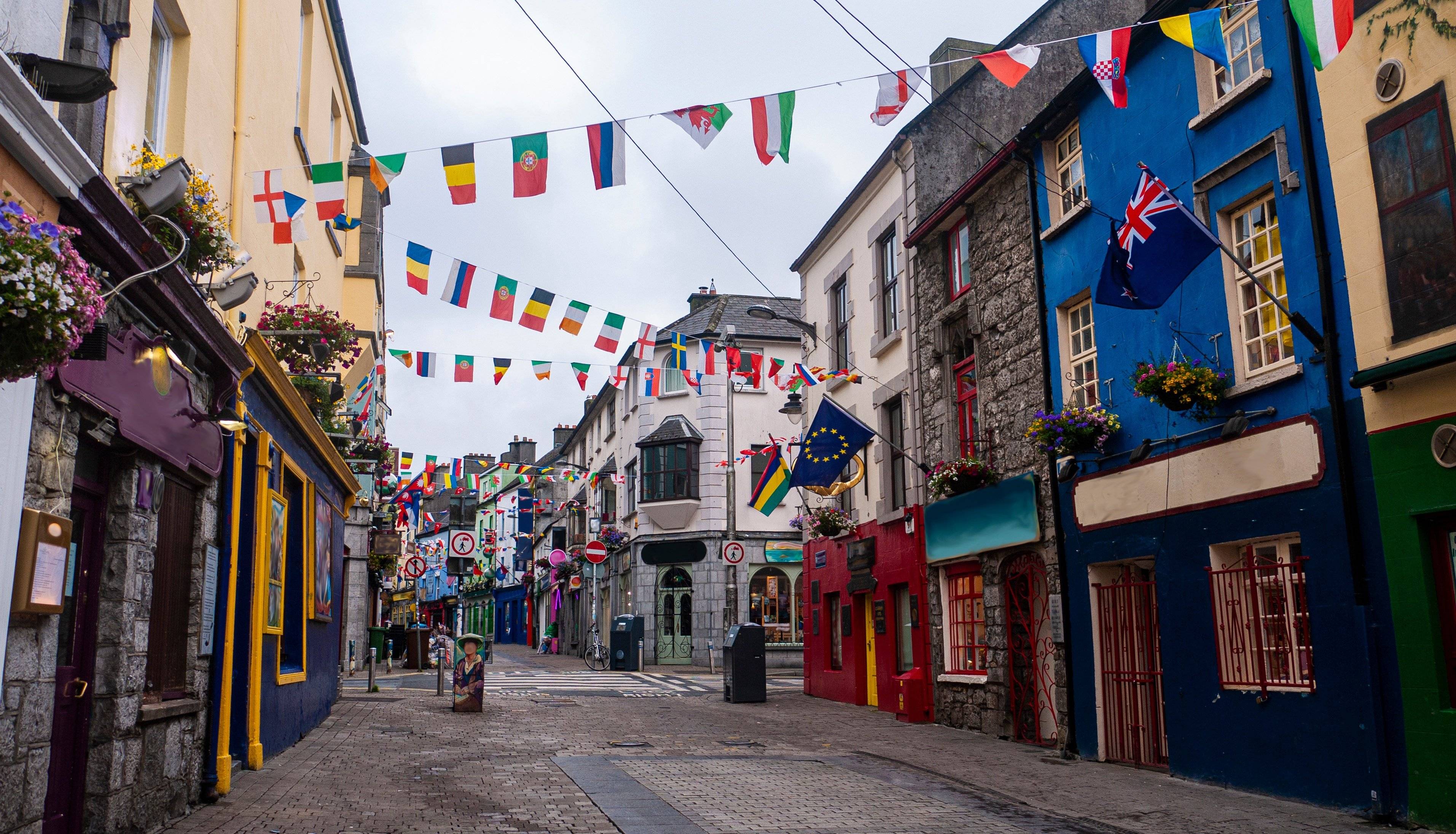 Brunch - visite d'un village d'antan - Galway - musique irlandaise