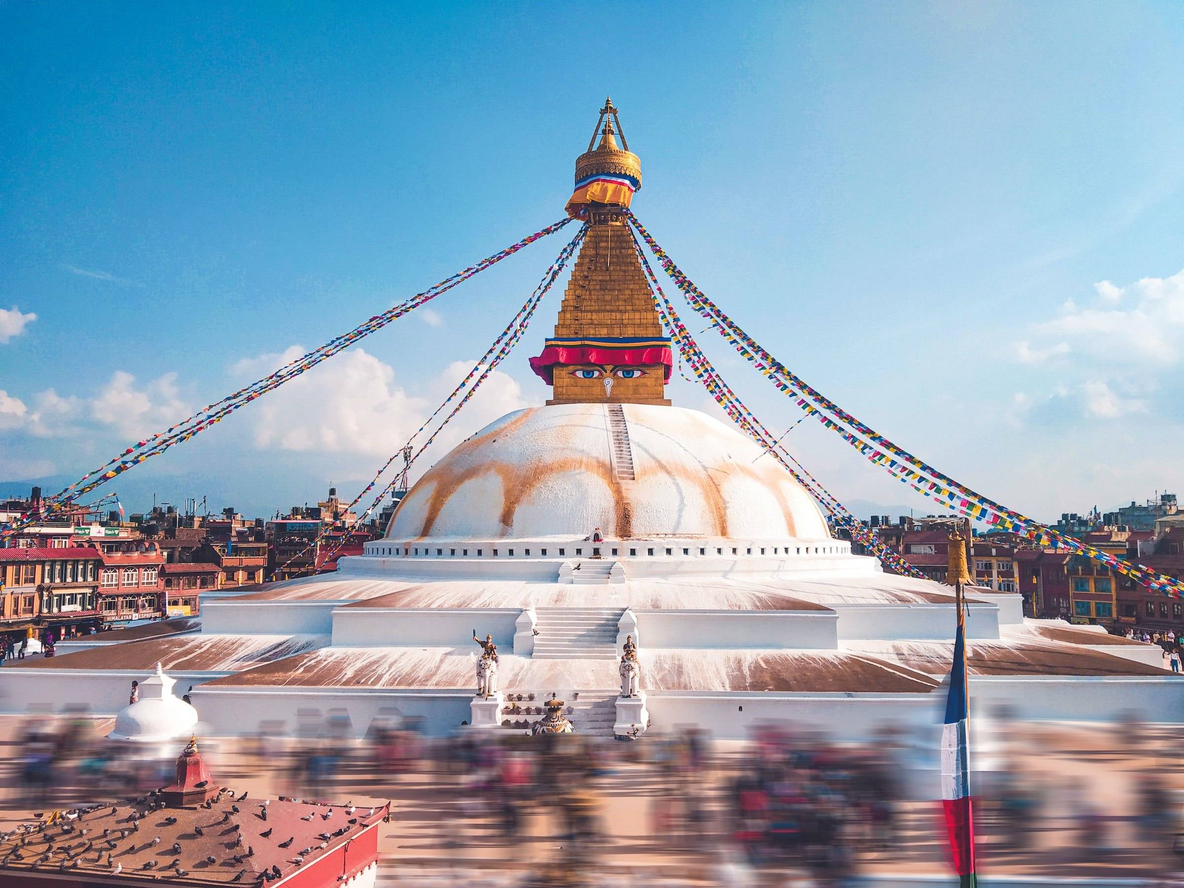 Llegada a Kathmandú: altitud de 1400 m