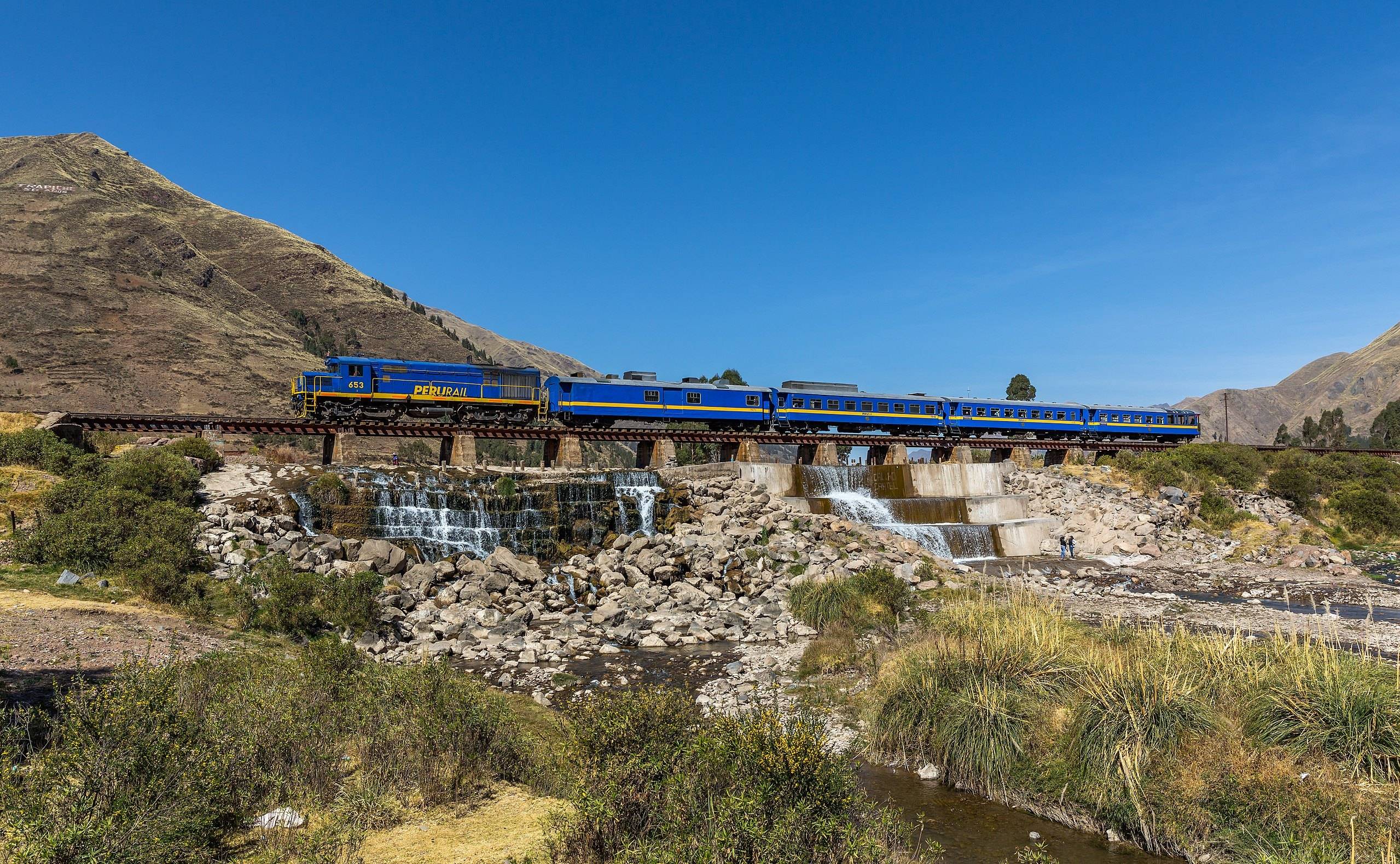 Del altiplano a los Andes en tren