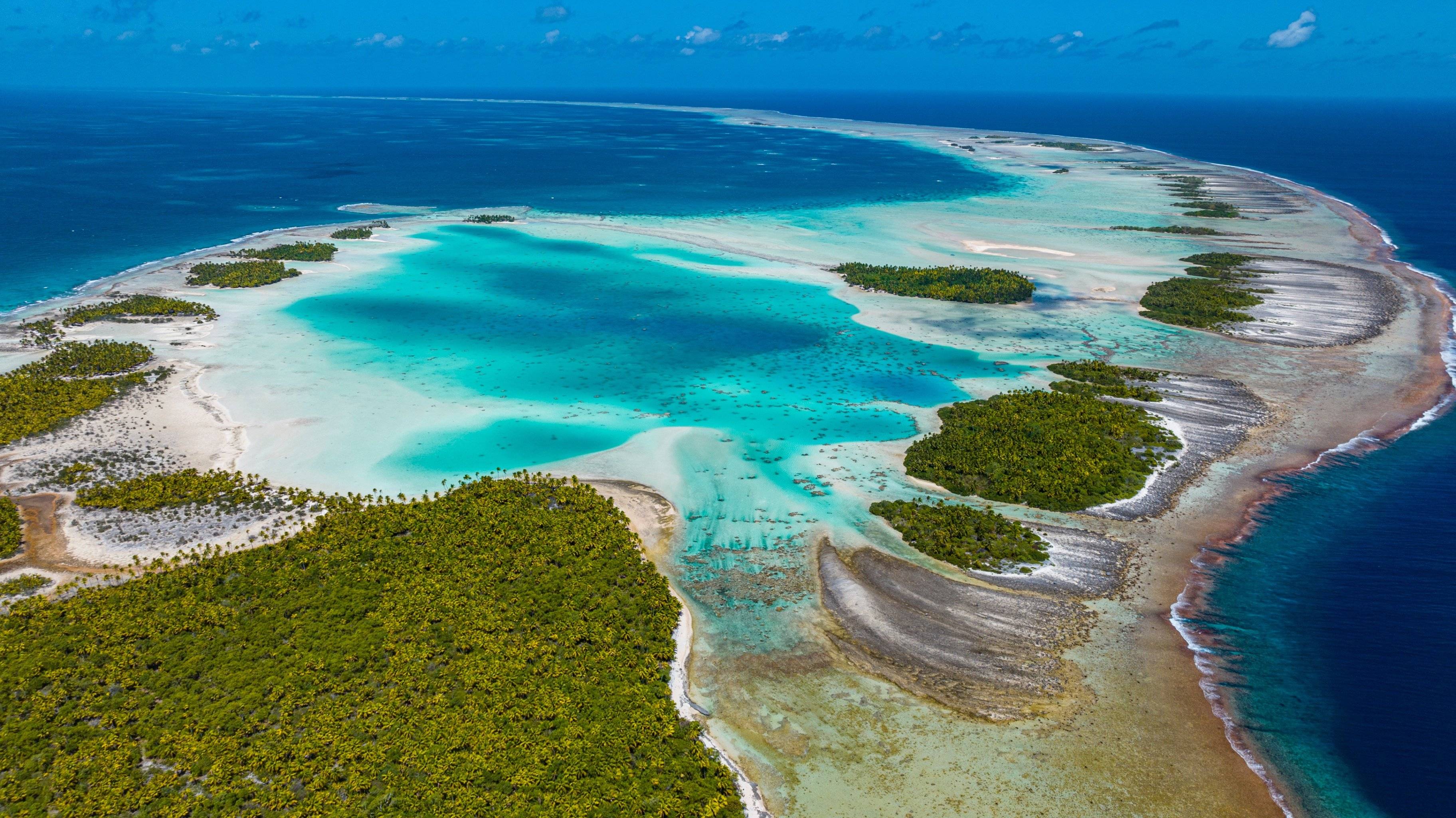 Découverte de l'atoll Rangiroa