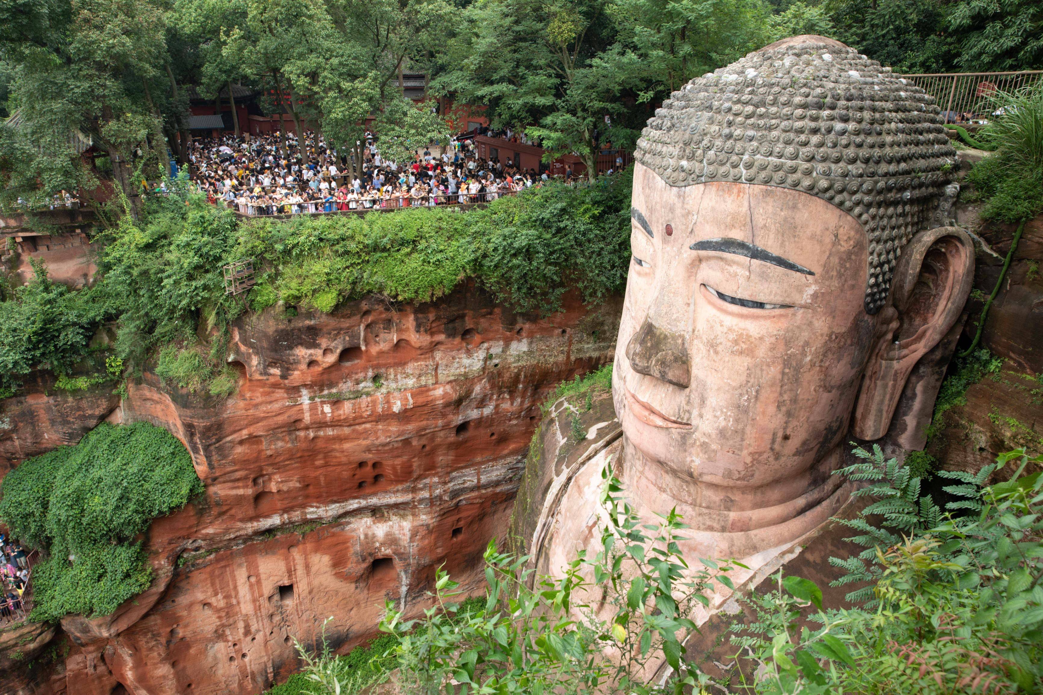Visita al Budda gigante di Leshan