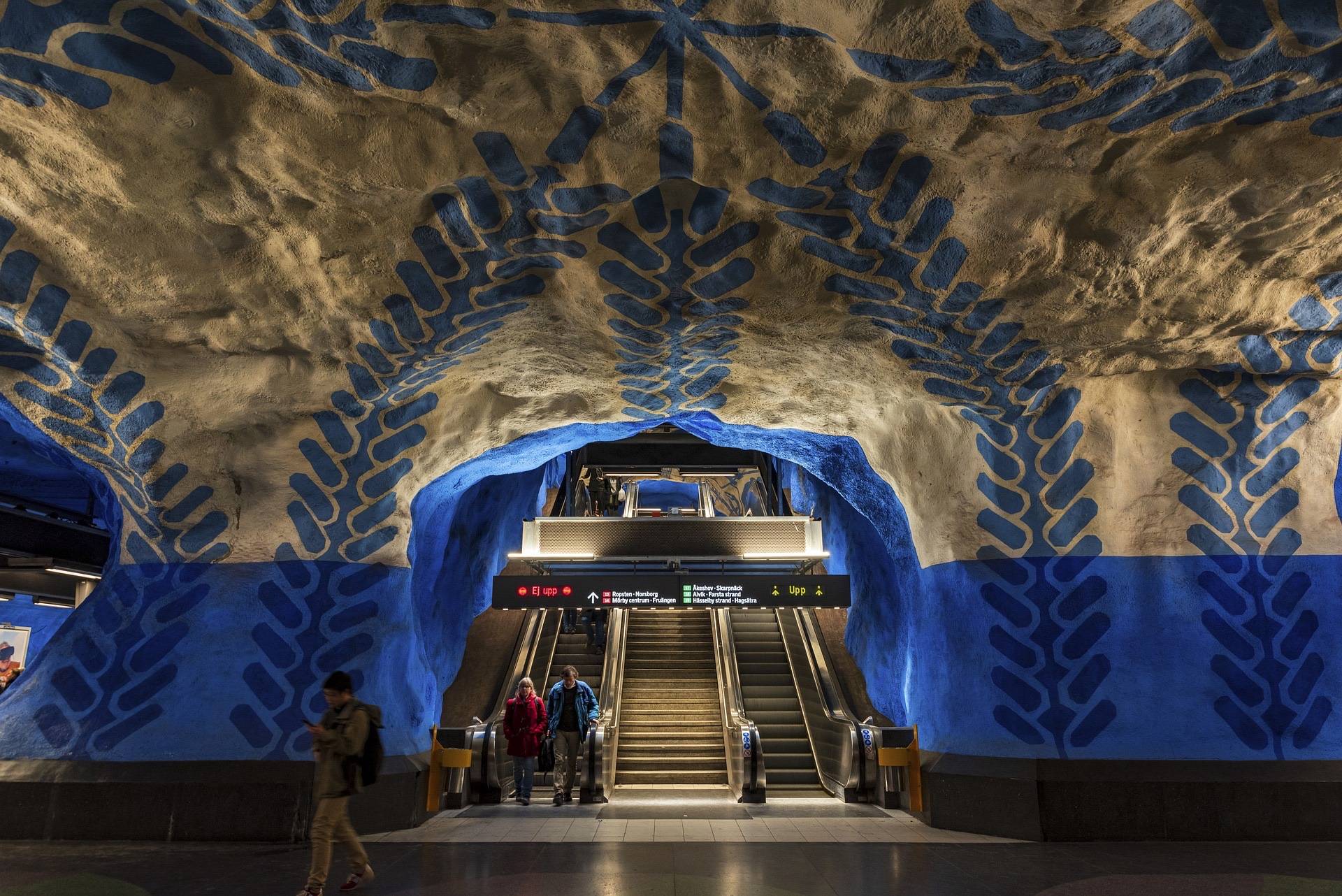 Alla scoperta delle più belle stazioni della metropolitana di Stoccolma