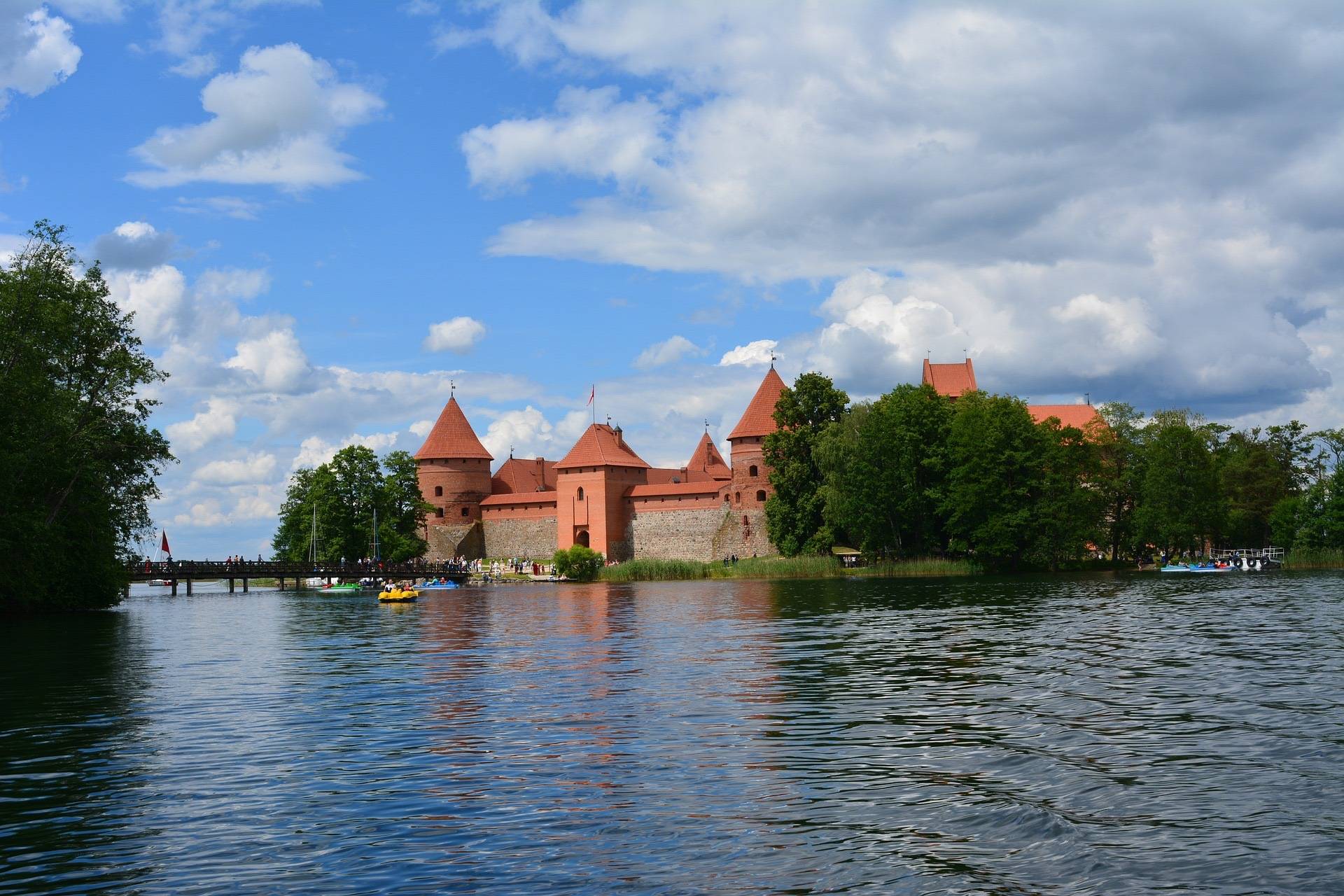 Suggerimento: scoperta di un castello sul lago, Trakai