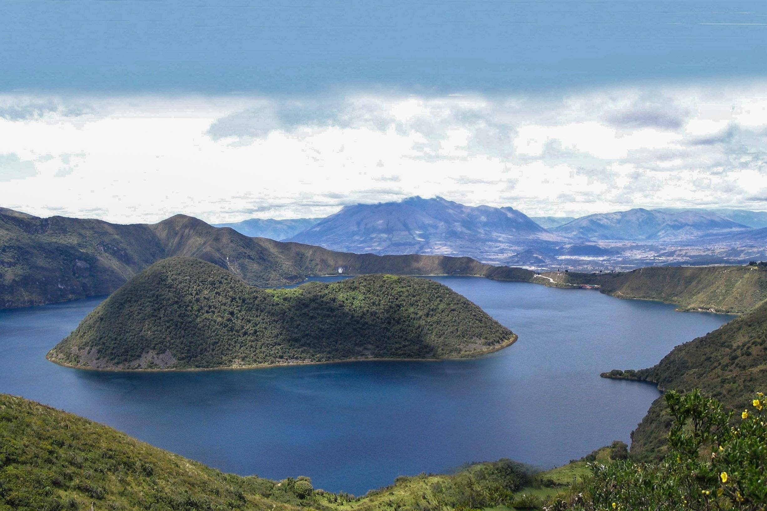 La lagune de Cuicocha et le projet Quitsato