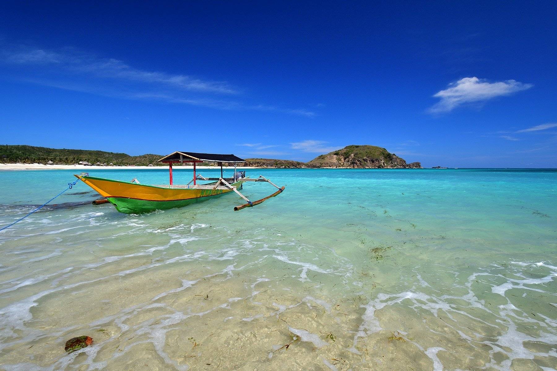 Envol pour les belles plages de Lombok