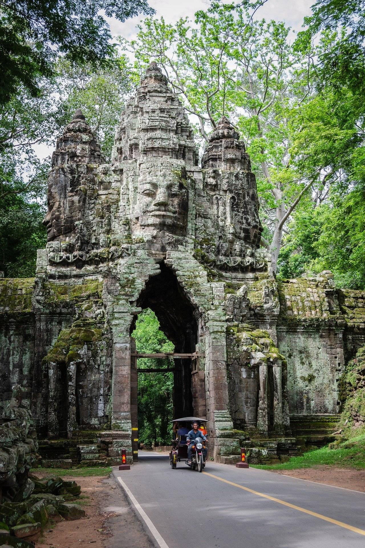 Visite des temples d’Angkor en tuk tuk